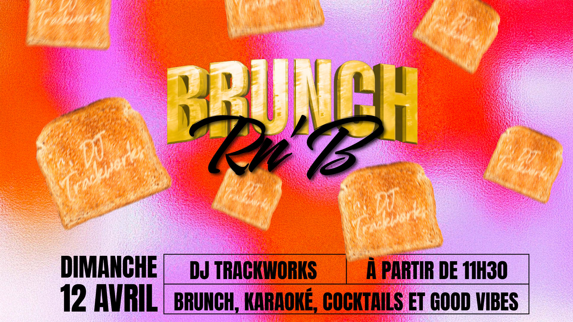 Brunch Rnb | Rockypop Marseille Cover