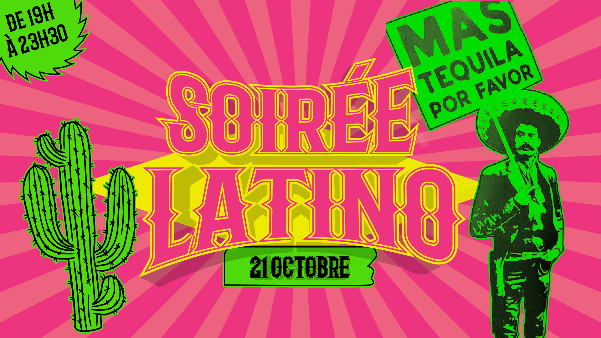 Soirée Latino | Rockypop Marseille Cover