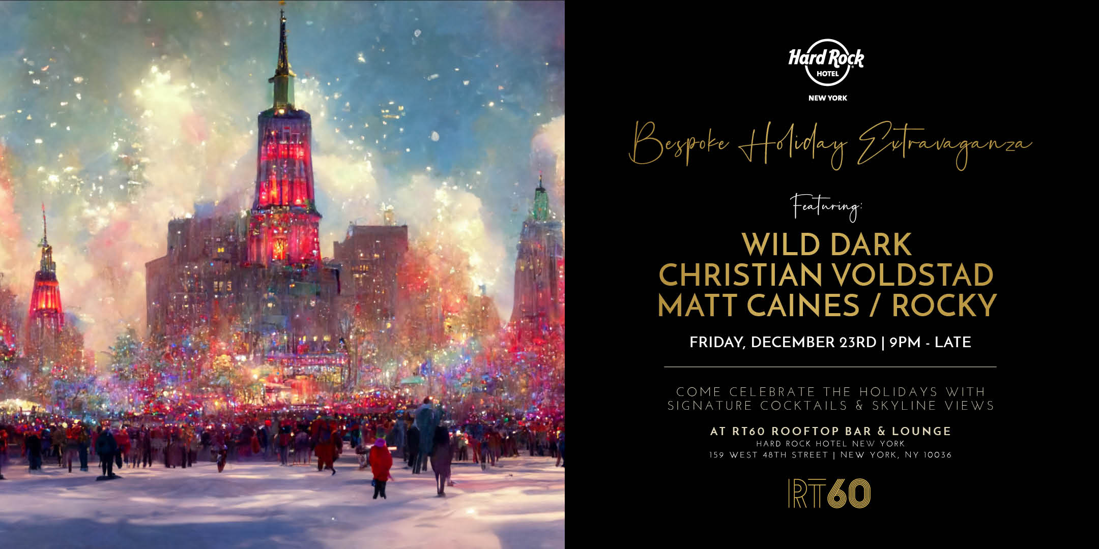 Bespoke Holiday Extravaganza: Wild Dark / Christian Voldstad Cover