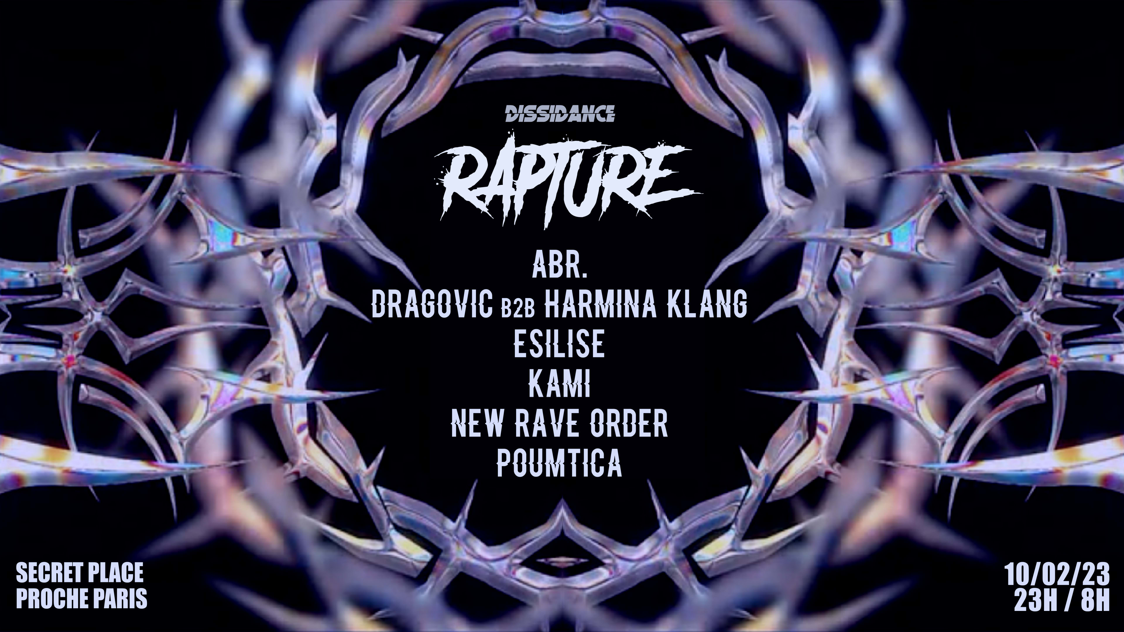 Dissidance // Rapture Cover