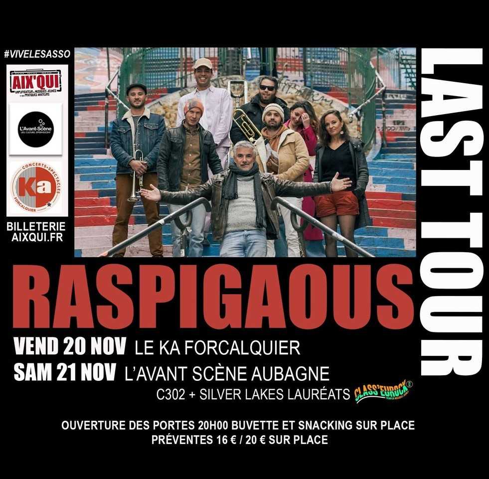 Tournée D'adieu De Raspigaous Au Ka À Forcalquier Cover