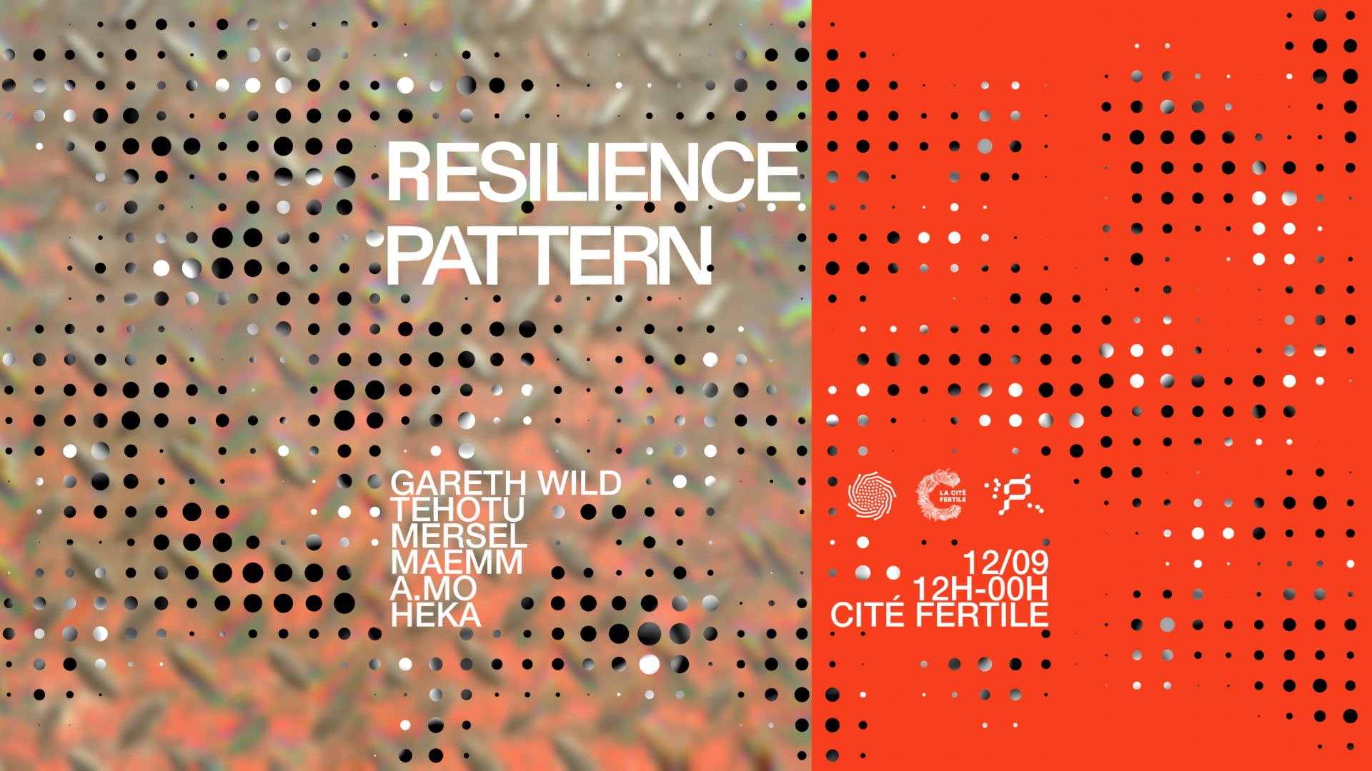 Résilience X Cité Fertile Invites Pattern - Warehouse Day Cover