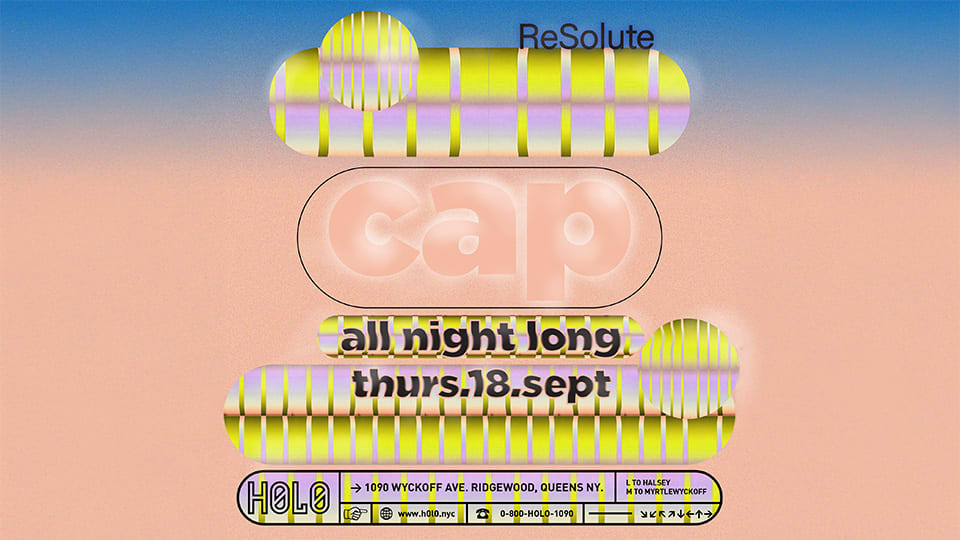 Resolute With Cap (All Night Long) Cover