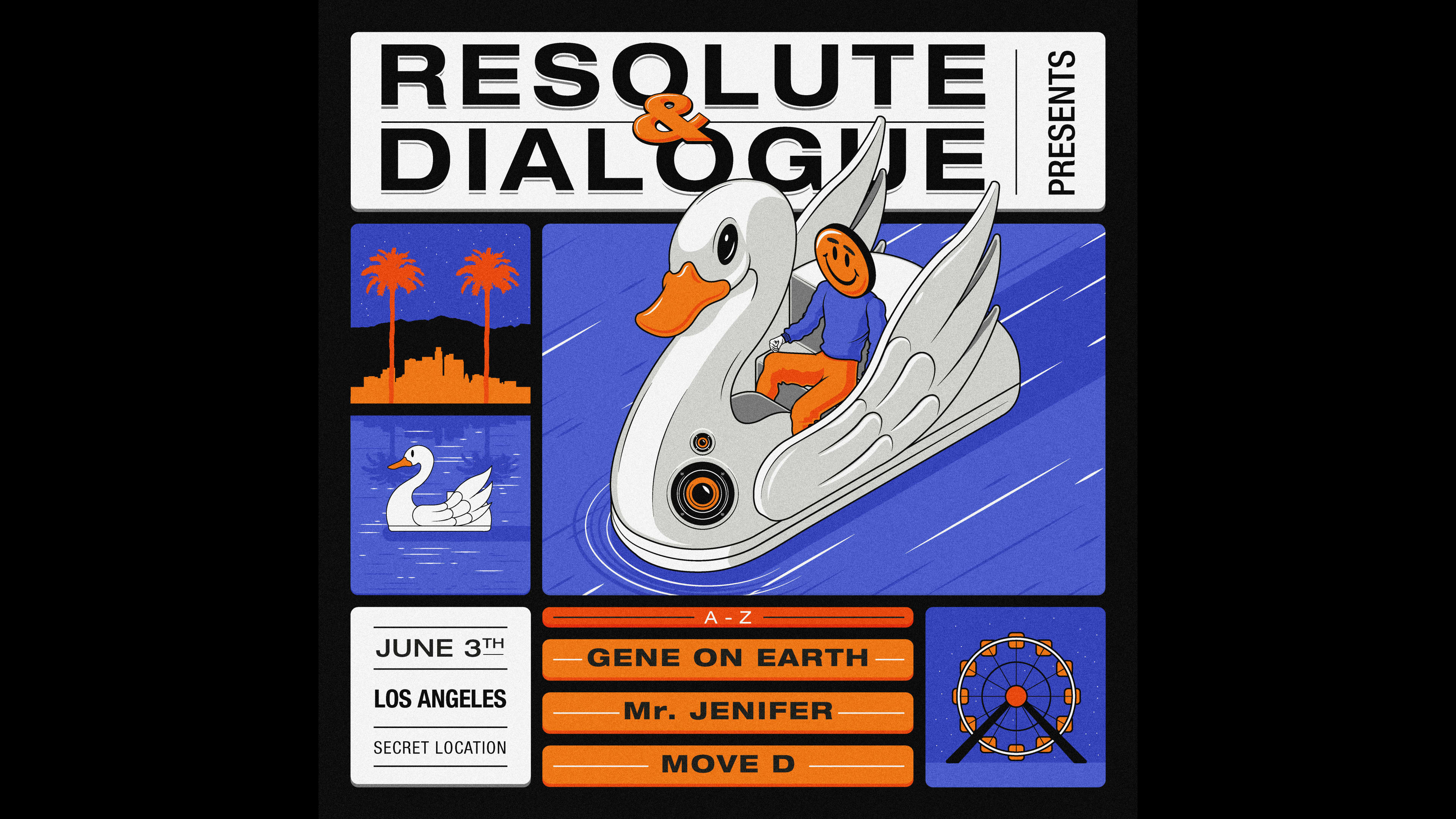 Resolute & Dialogue W/ Move D, Gene On Earth & Mr. Jenifer Cover