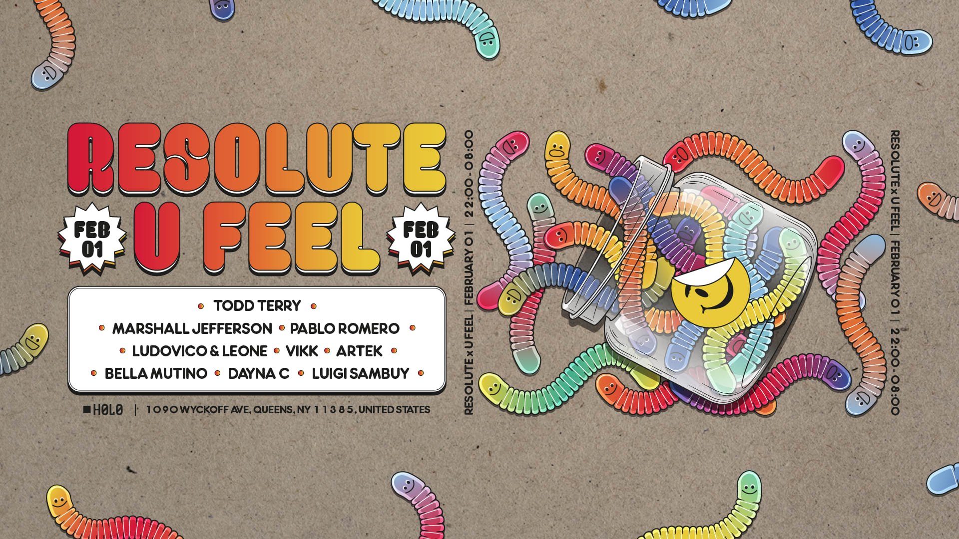 Resolute X U Feel: Todd Terry & Marshall Jefferson Cover