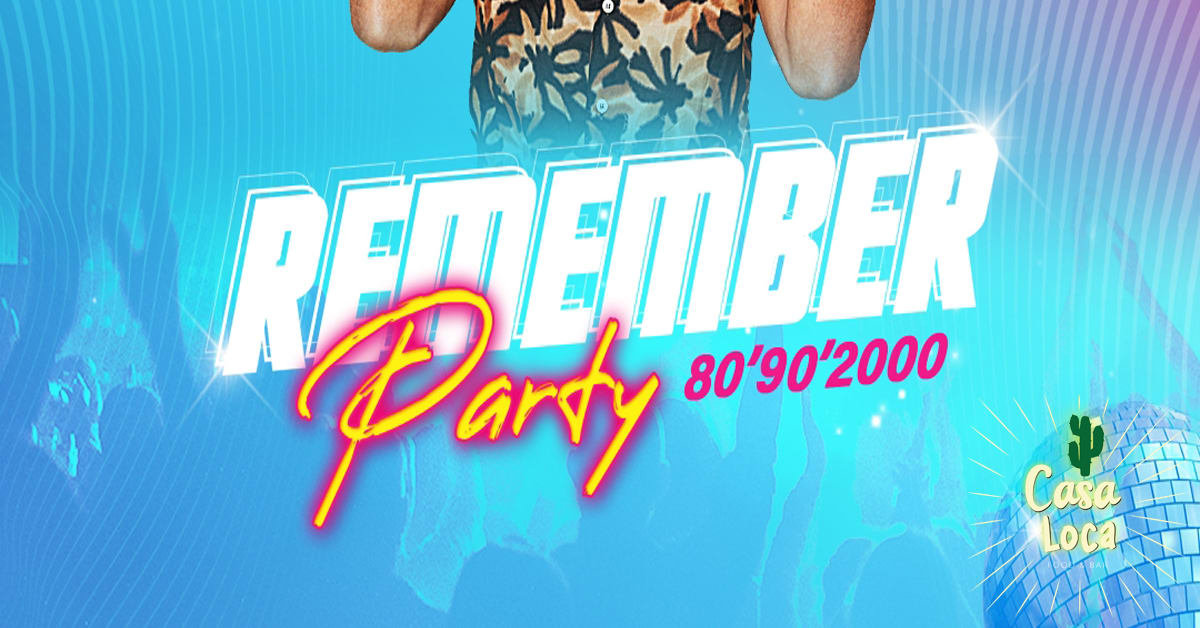 Afterwork Remember 80’ 90’ 2000 Cover