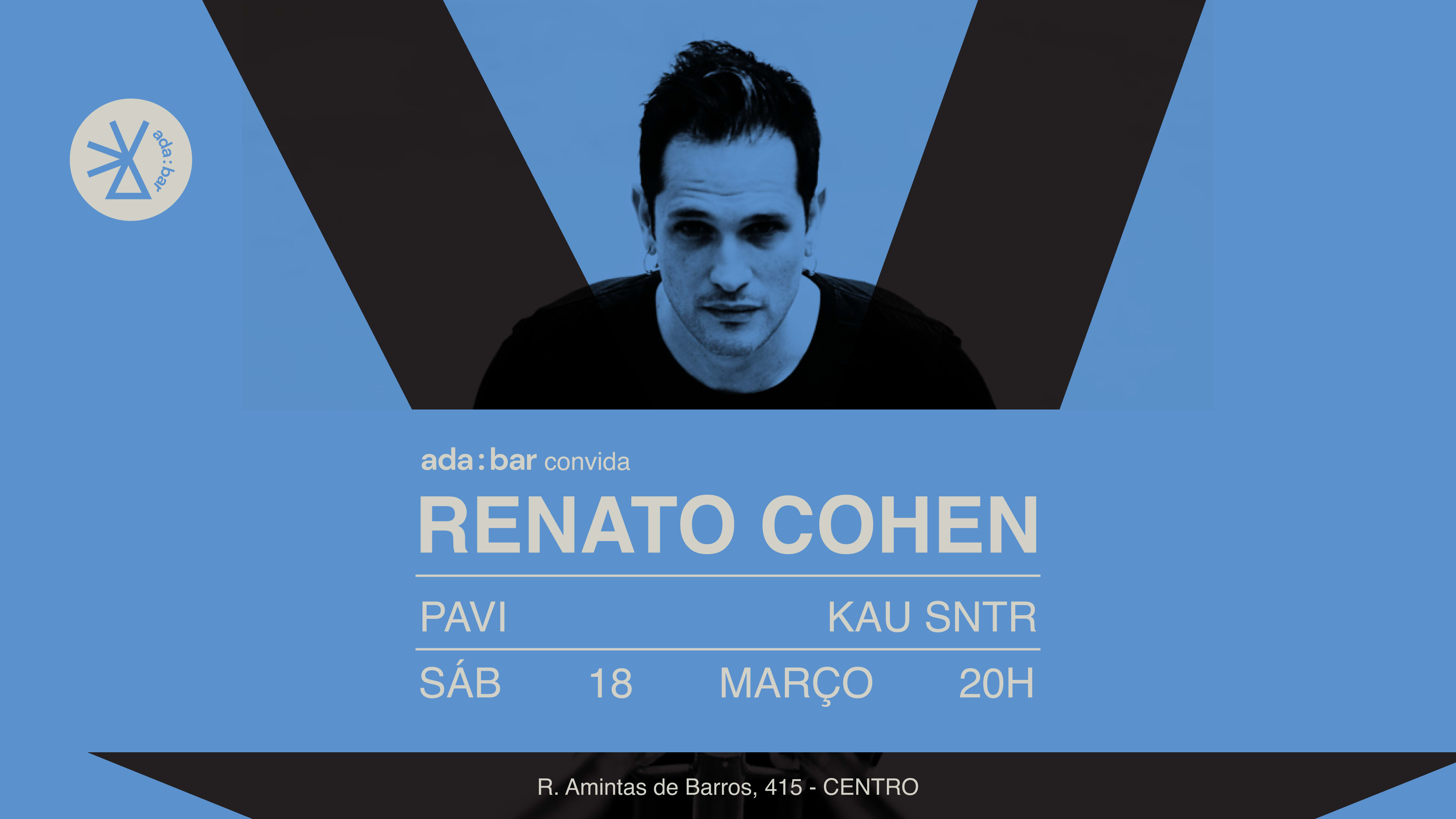 Ada Bar Convida: Renato Cohen Cover