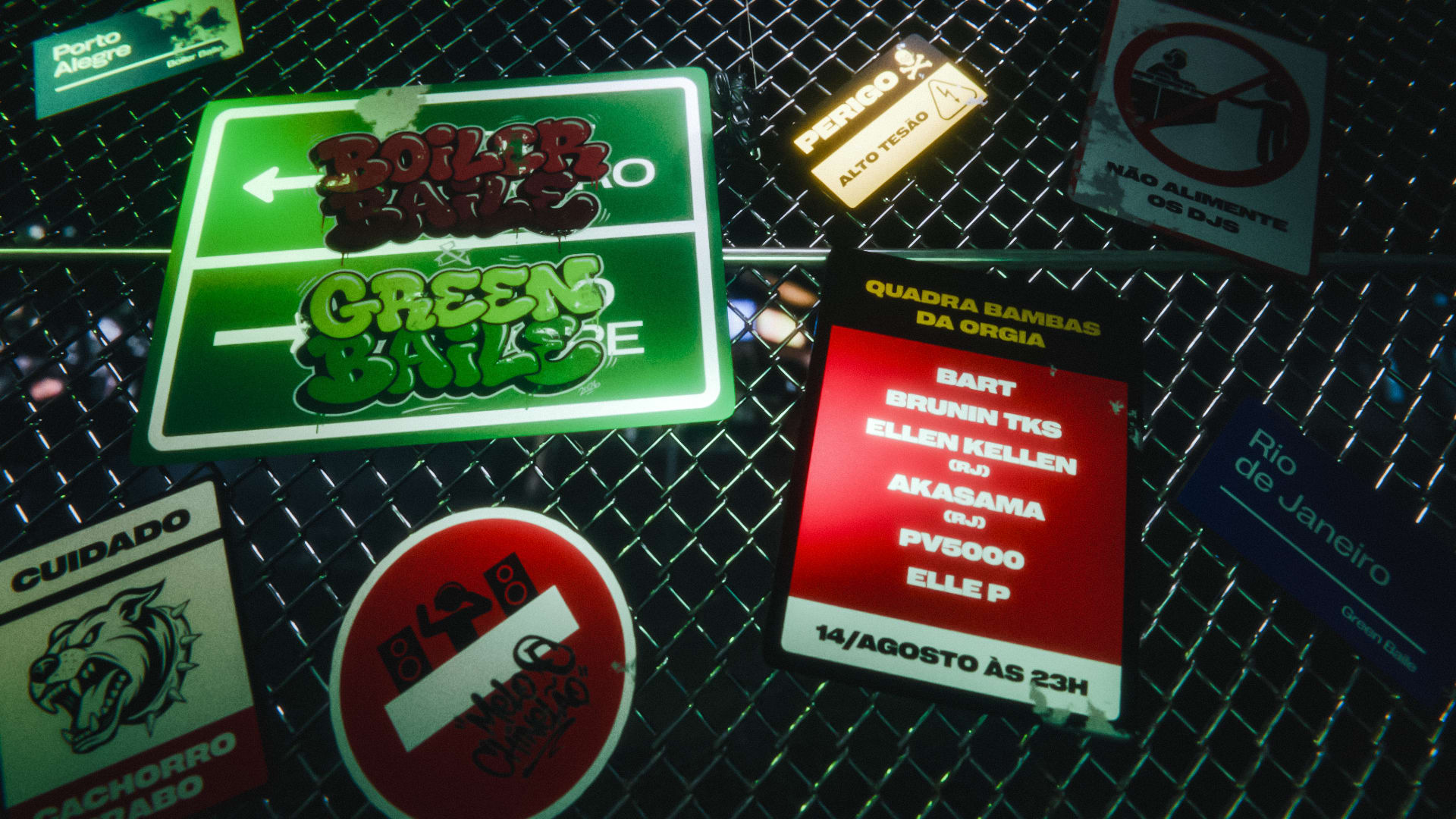 Boiler Baile X Green Baile (Rj) Cover