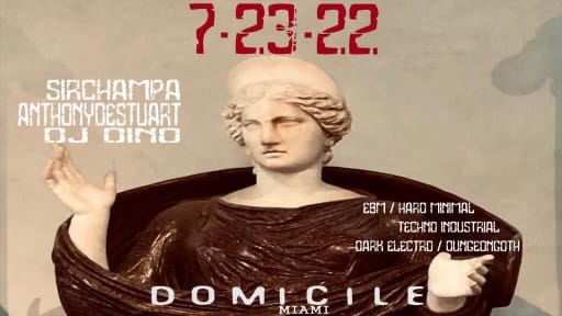 Domicile Presents: Shadowplay  Cover
