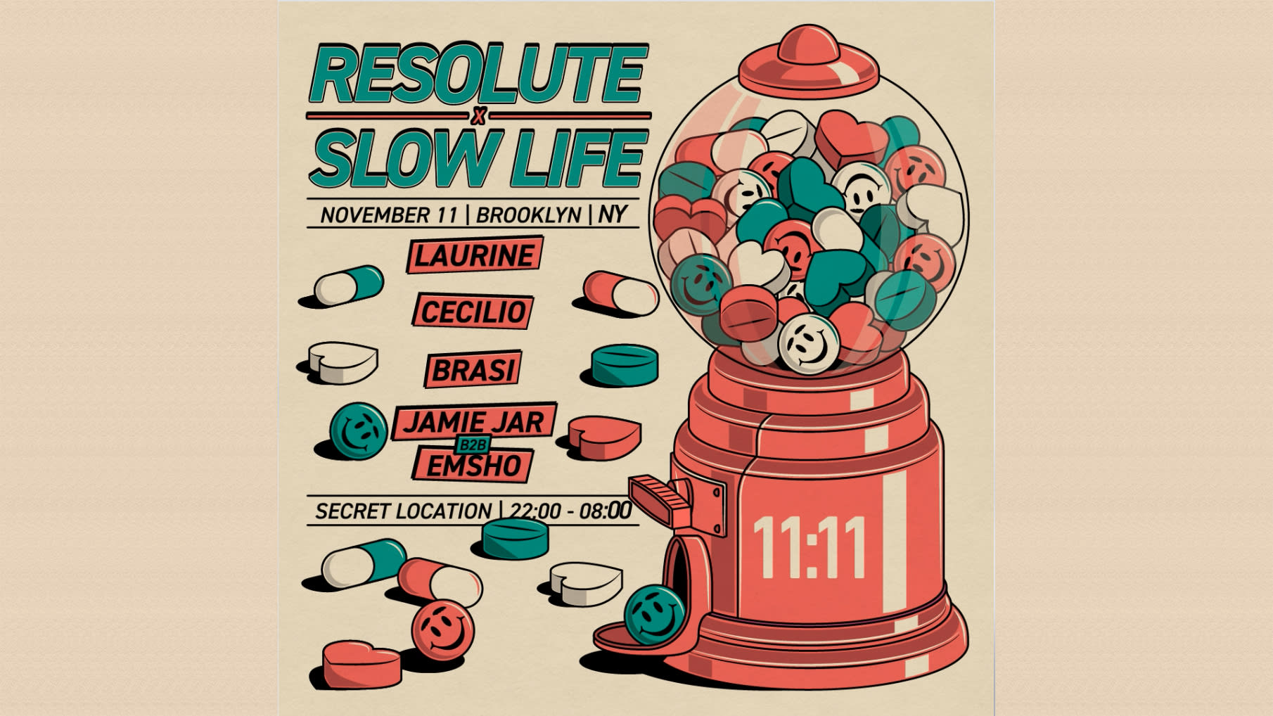 Resolute X Slow Life With Laurine, Cecilio & Brasi + More Cover