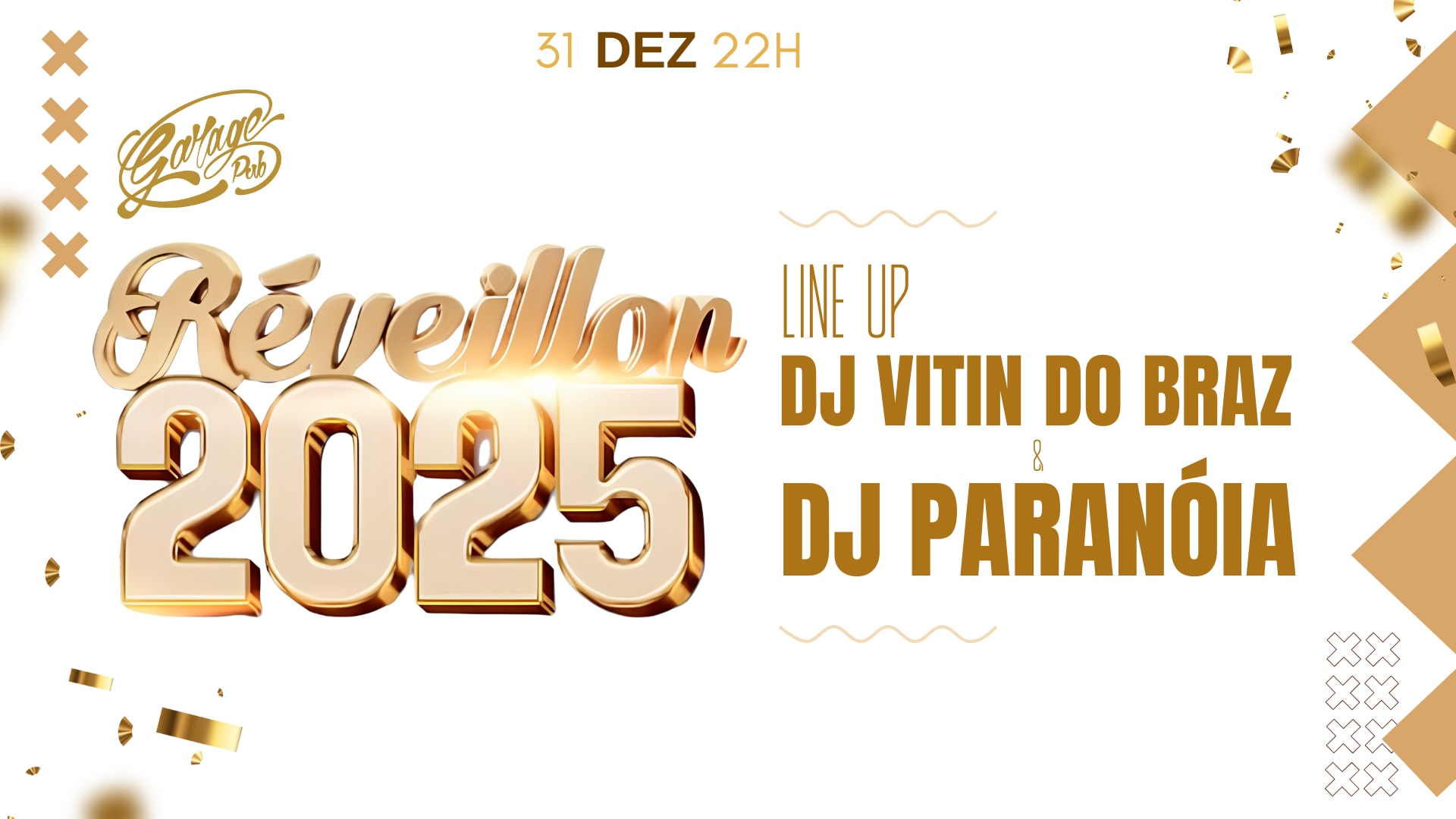 Réveillon Garage Pub 2k25 Cover