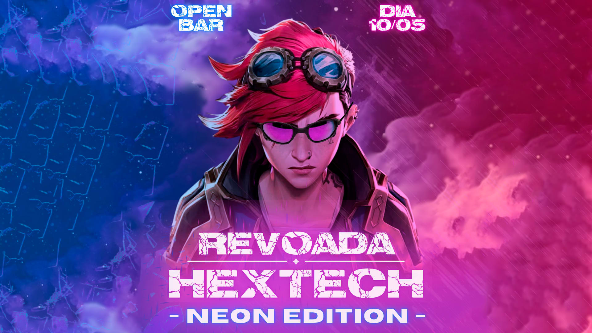 Revoada Hextech - Neon Edition Cover