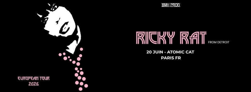 Ricky Rat + Dj Set Une Vraie Gothique Cover