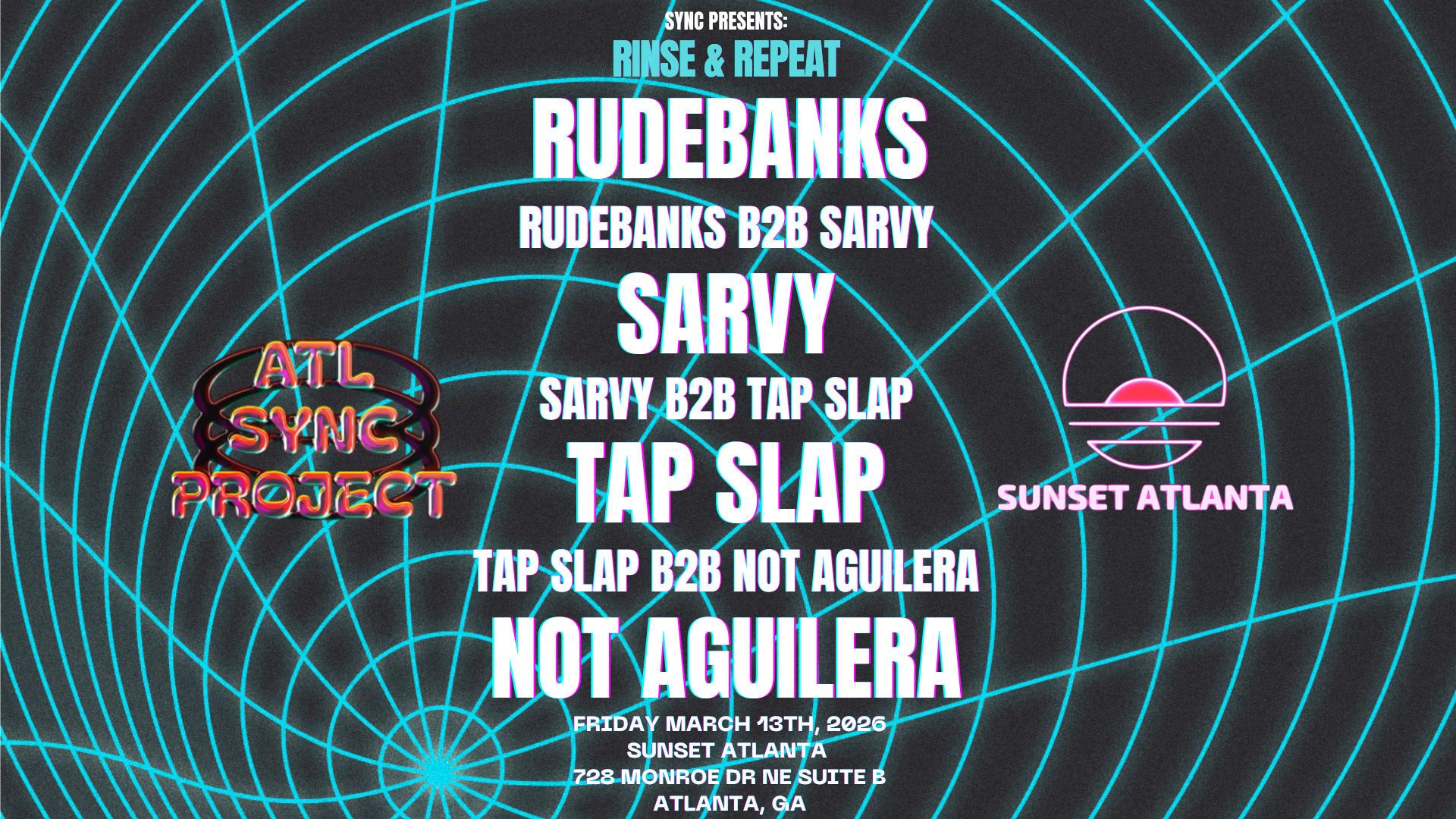 Sync Presents: Rinse & Repeat Vol 2 Cover