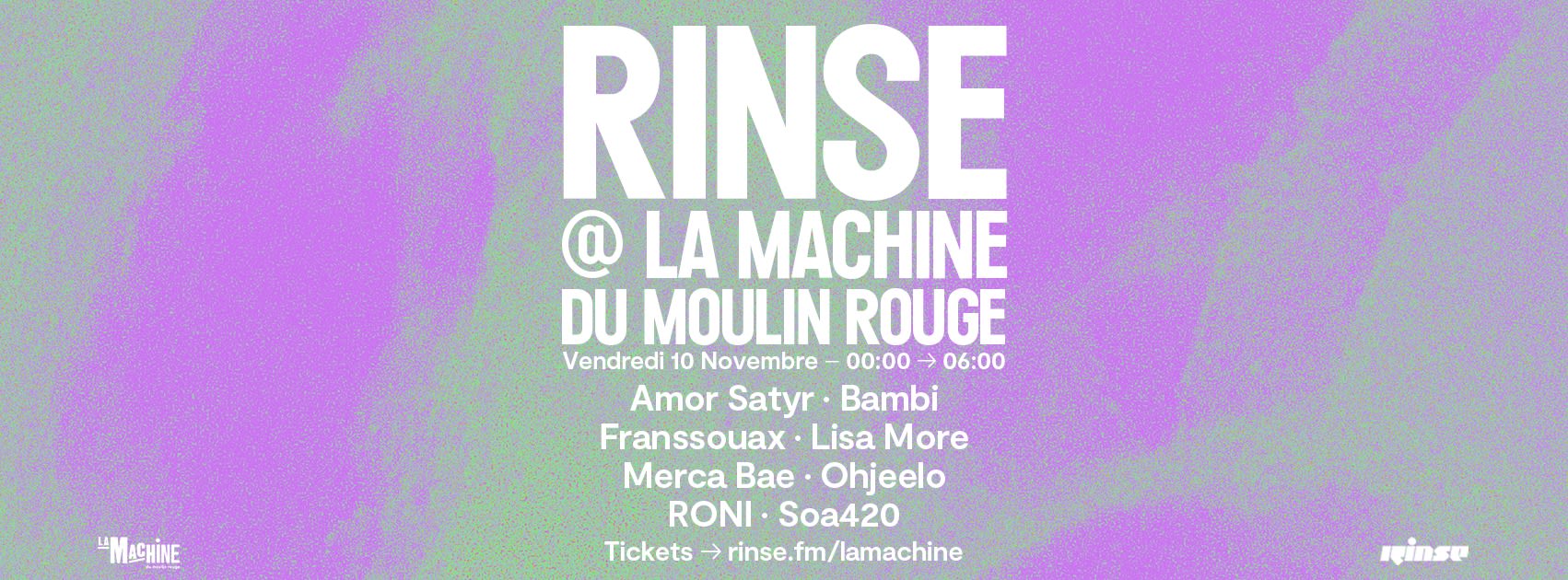 Rinse France : Amor Satyr, Roni, Lisa More, Bambi, Marca Bae Cover