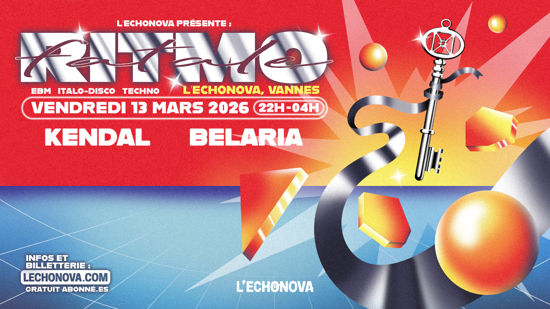 Ritmo Fatale : Kendal + Belaria Cover