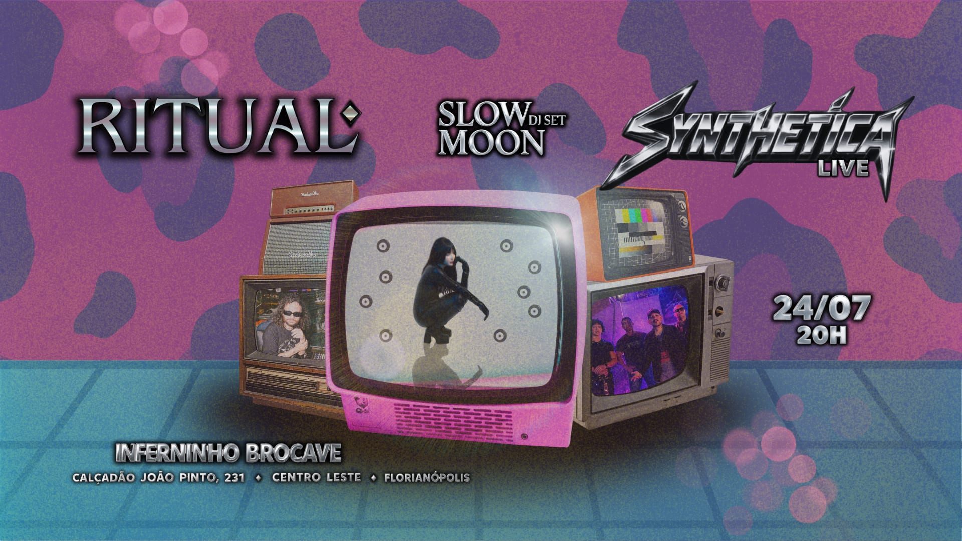 Ritual Synthetica + Slow Moon // 80s MIX Cover
