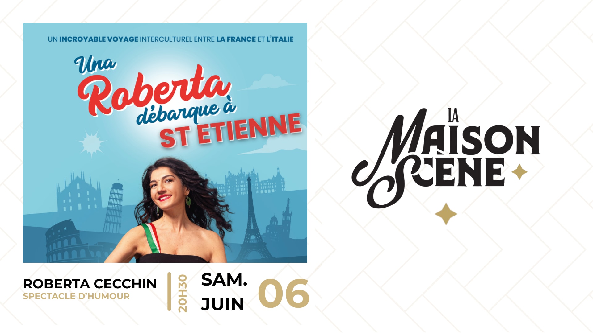 Roberta Cecchin - Spectacle D'humour Cover