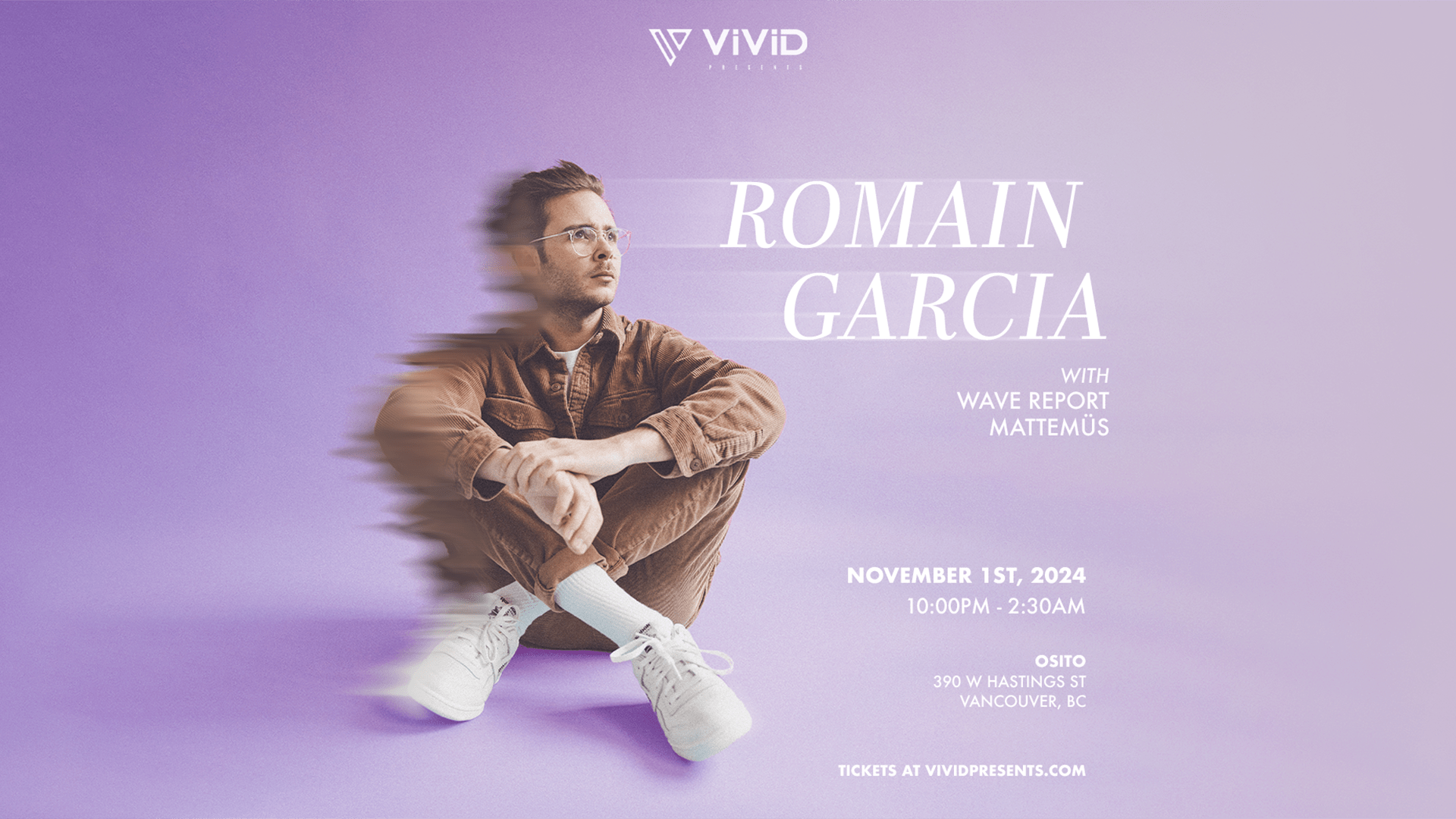Vivid Presents Romain Garcia (Van) Cover