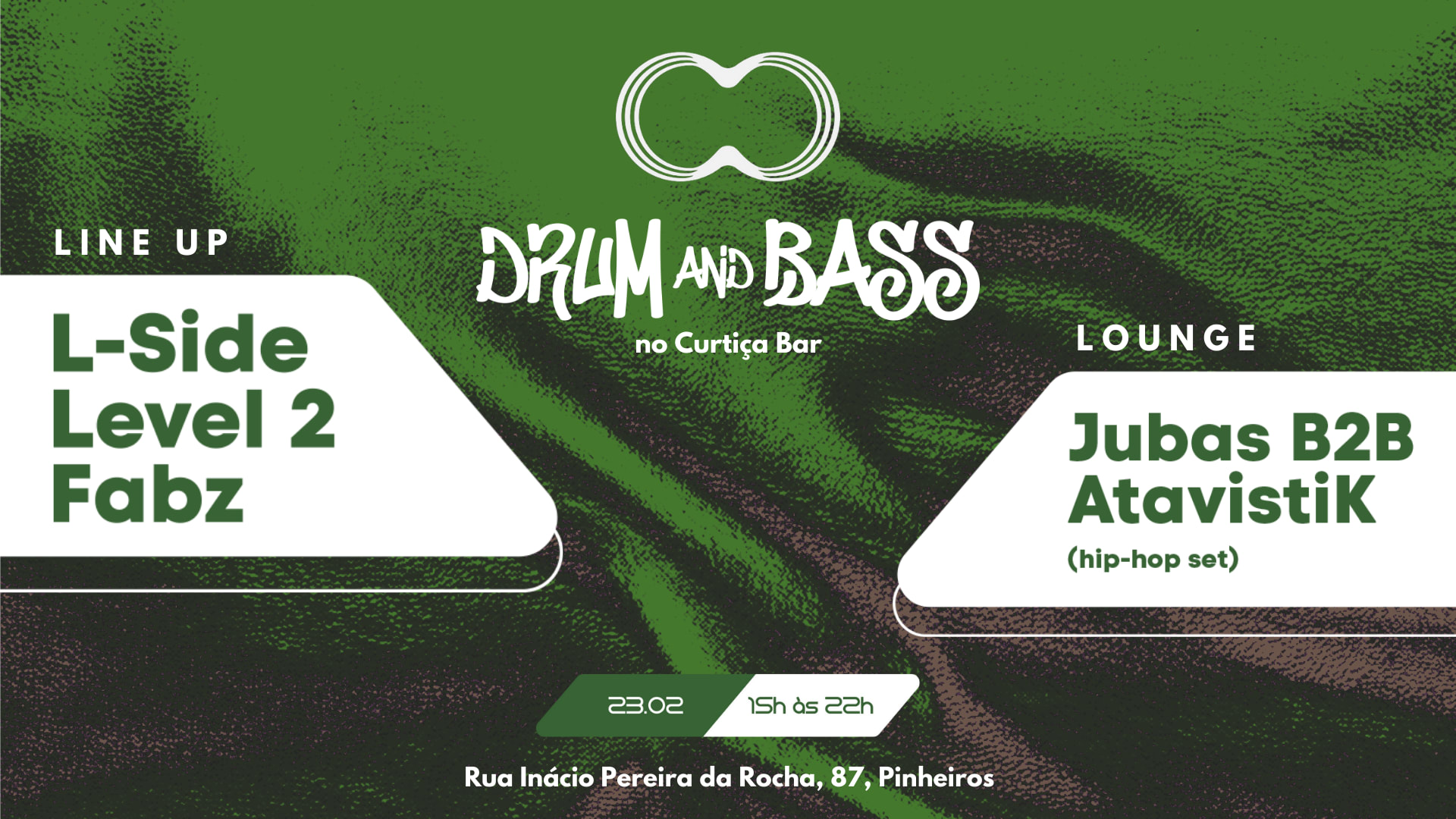 888dnb No Curtiça Bar Com L-Side, Level 2, Jubas, Fabz E + Cover