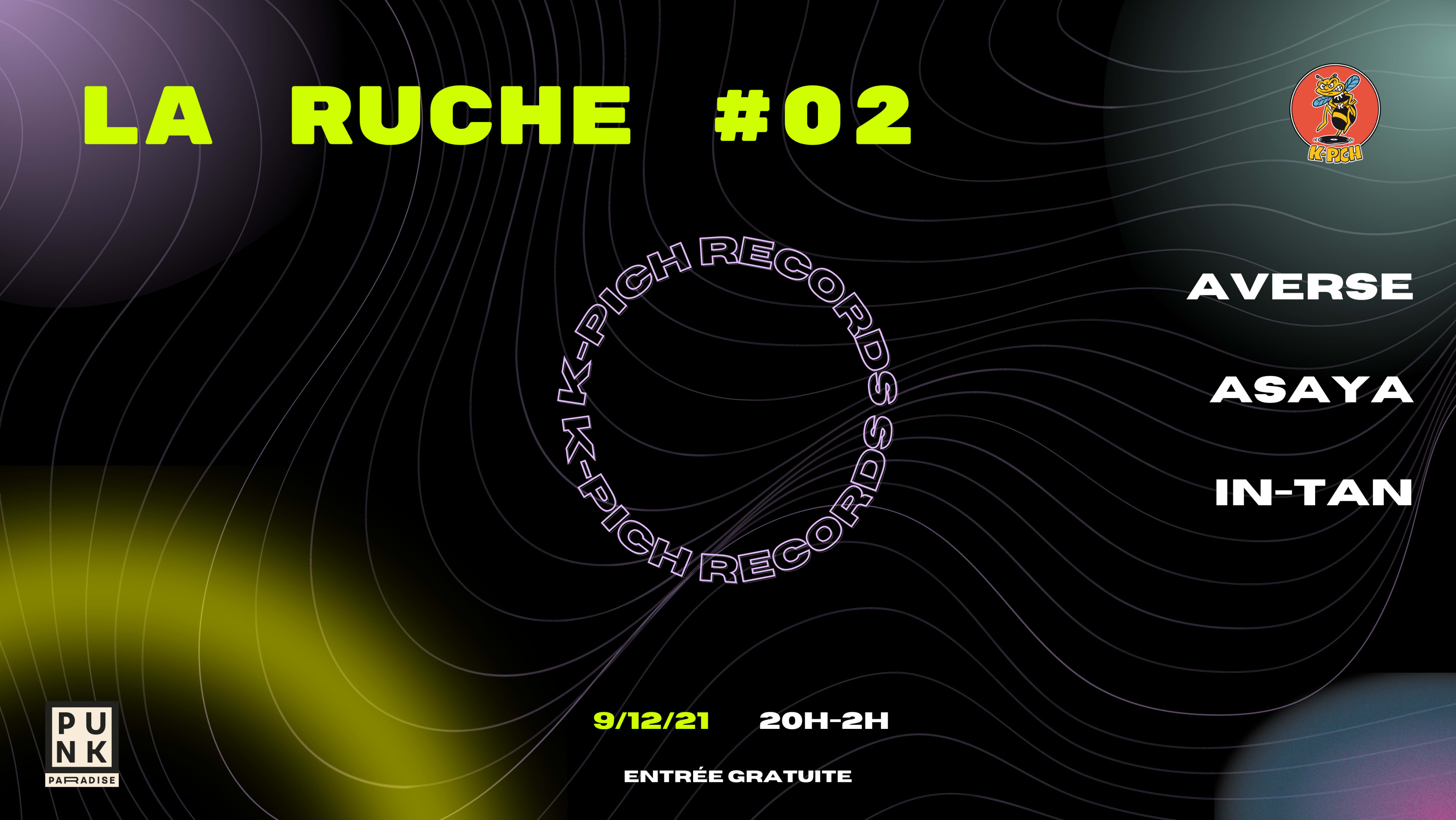 La Ruche #02 : K-Pich Records Cover