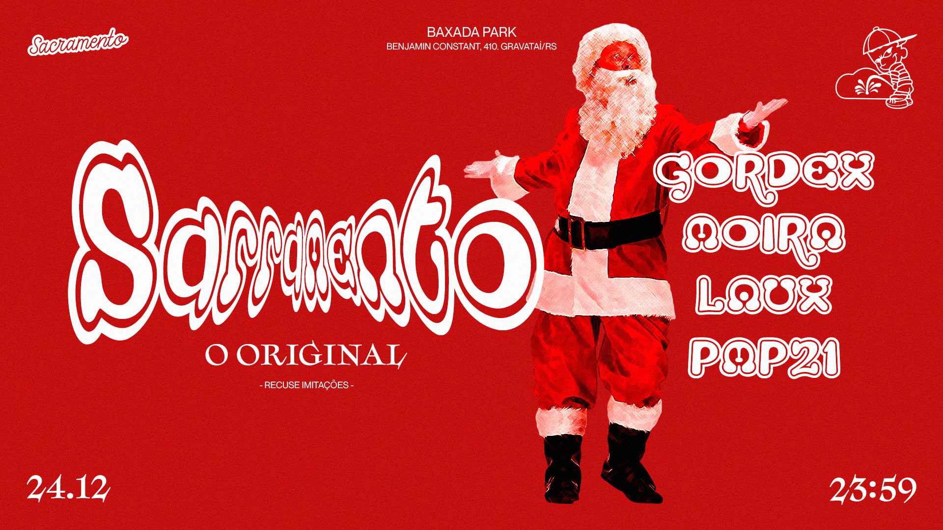 Sarramento 2024  24/12 @ Baxada Park Cover