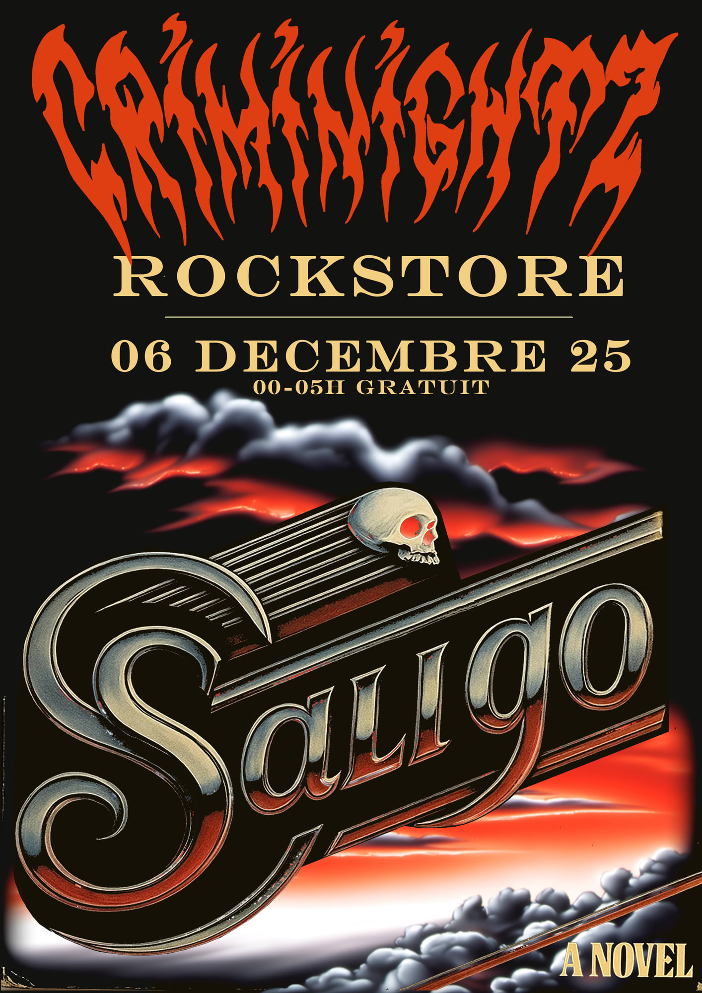 Criminightz X Saligo Rockstore Cover