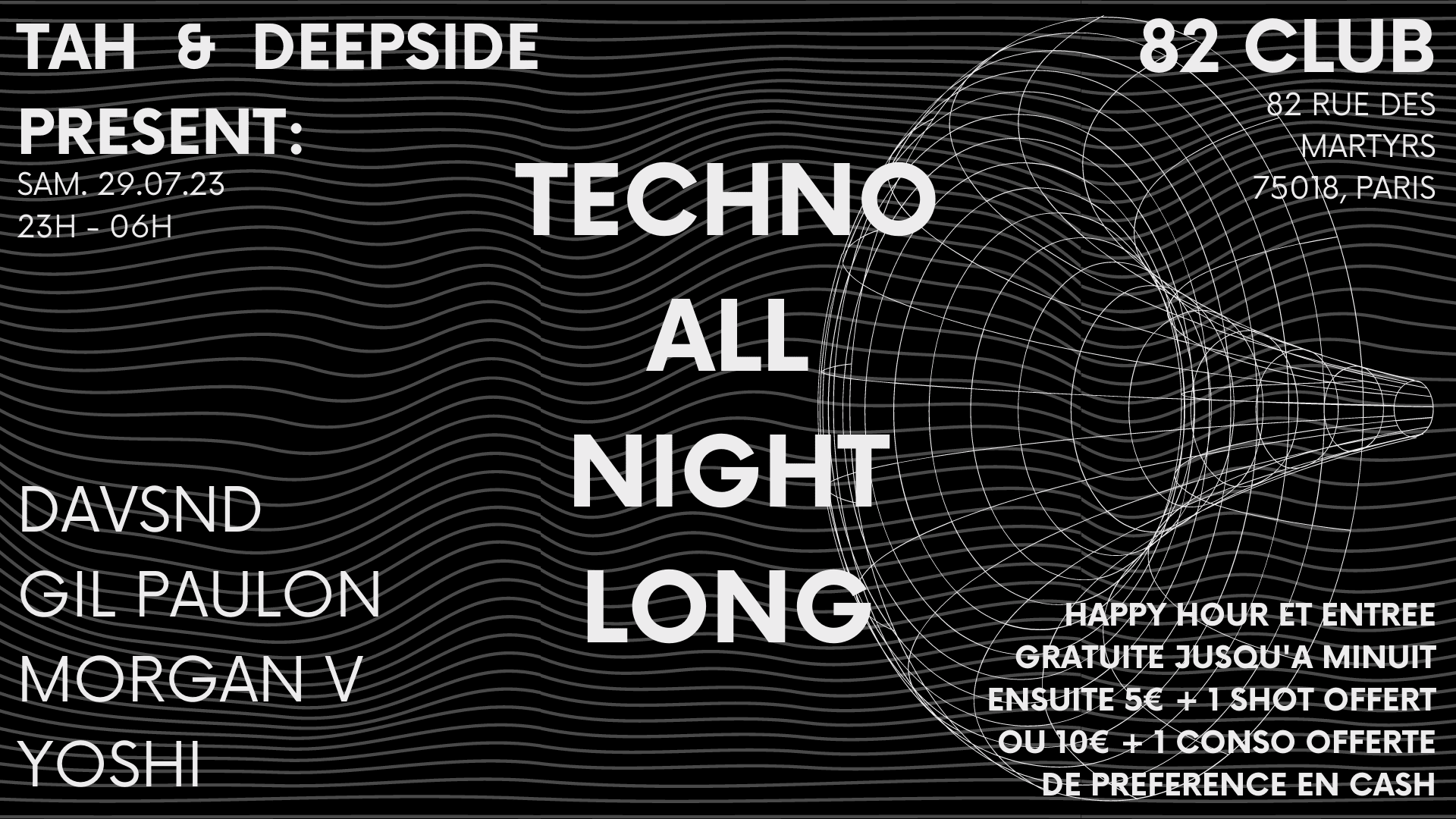 Techno All Night Long Cover