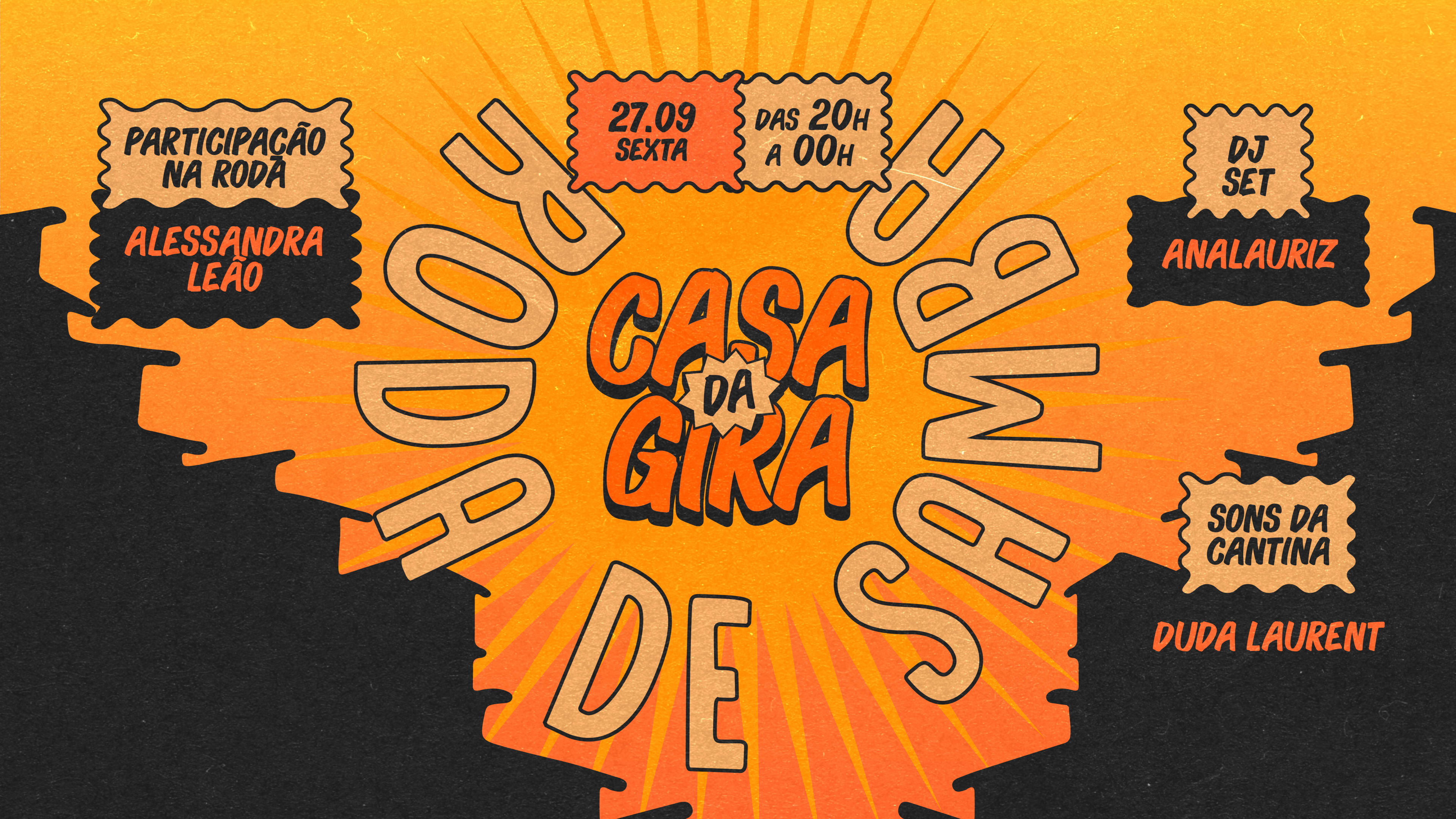 Casa Da Gira 27/09 Cover