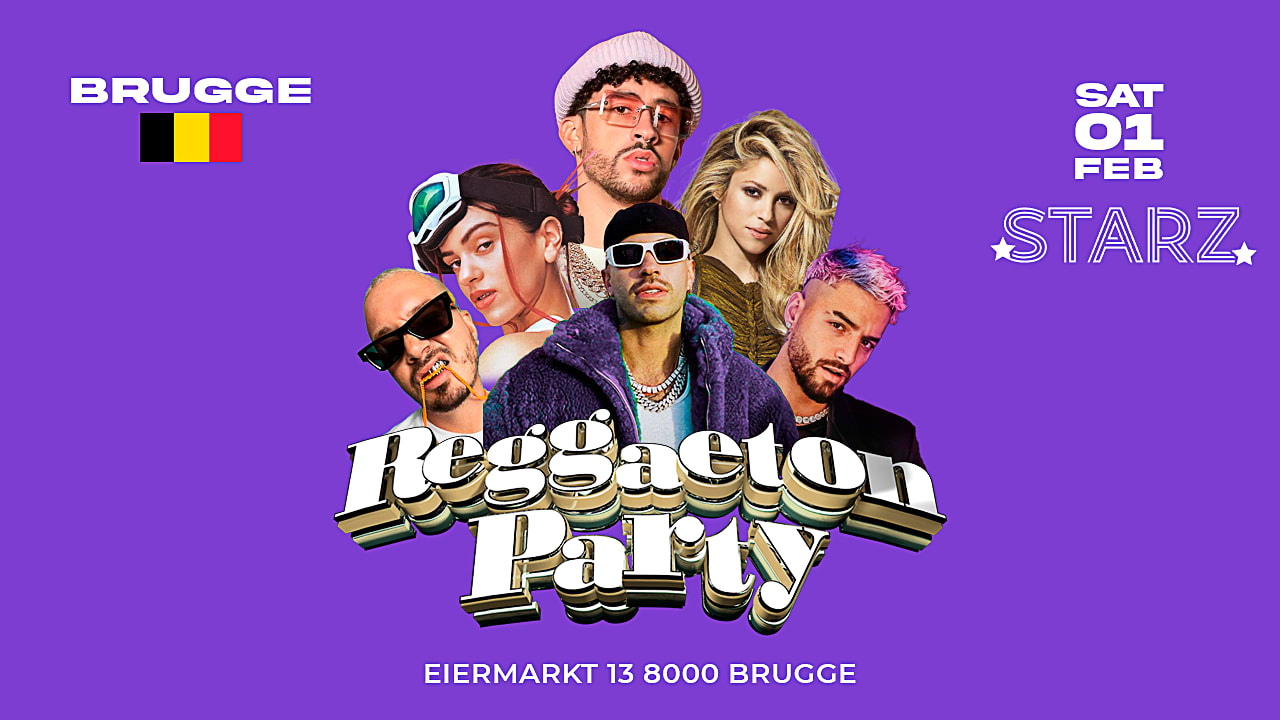 Reggaeton Party #4 - Brugge Cover