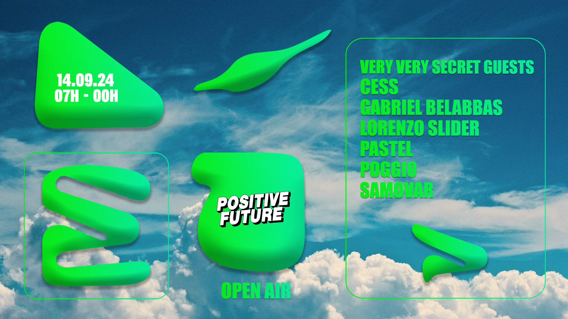 Positive Future X Eden : All Day Party (17h Non-Stop) Cover