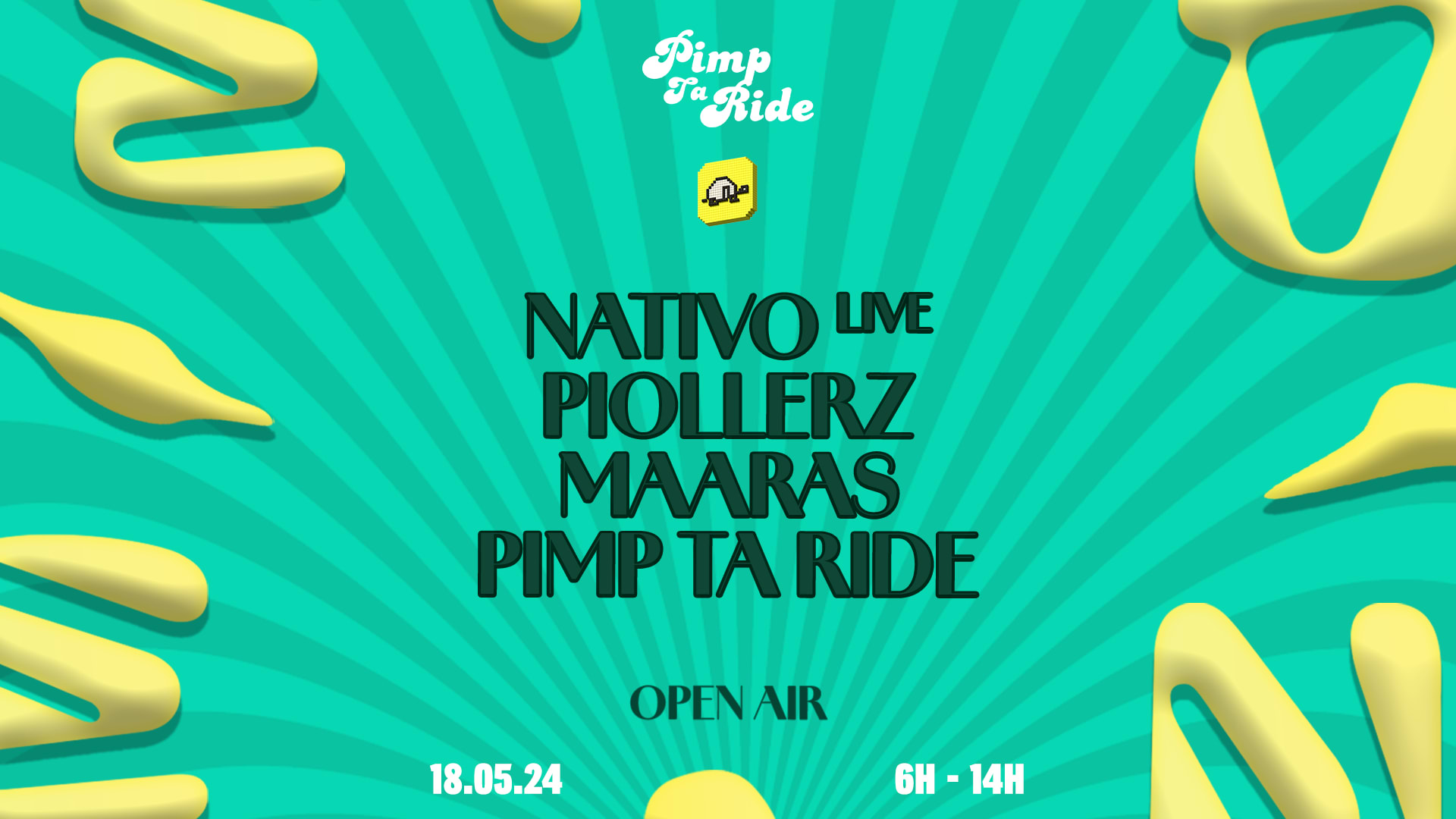 Pimp Ta Ride • Nativo (Live), Piollerz, Maaras Cover