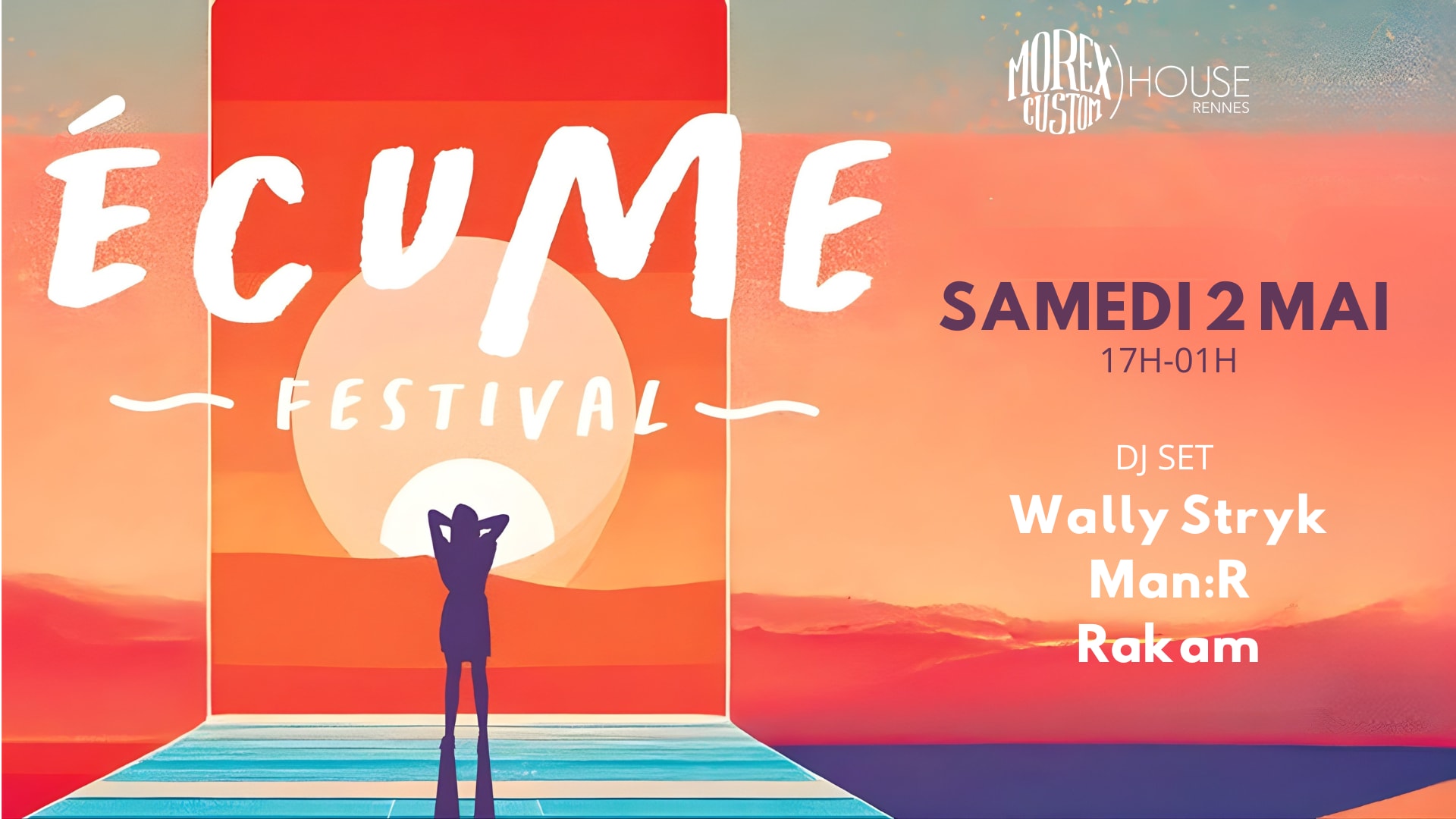 Écume Festival // Gratuit // Morex Custom House Cover
