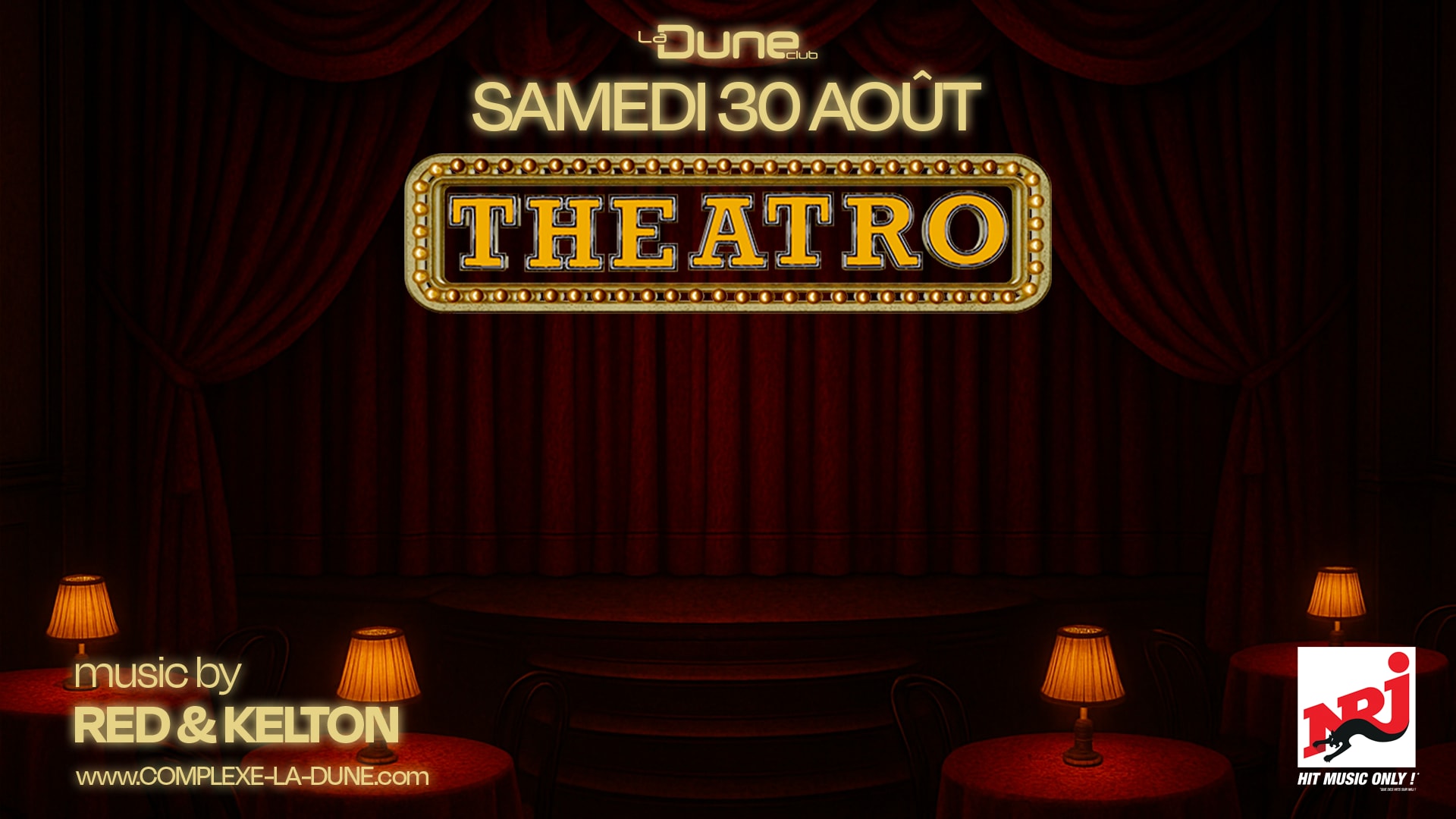 Theatro - Samedi 30 Août Cover