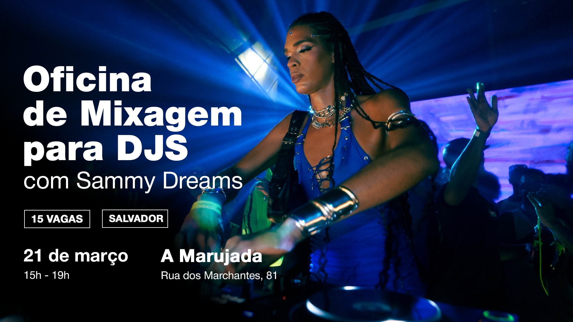 [Ssa] Oficina De Mixagem Para Djs Com Sammy Dreams Cover