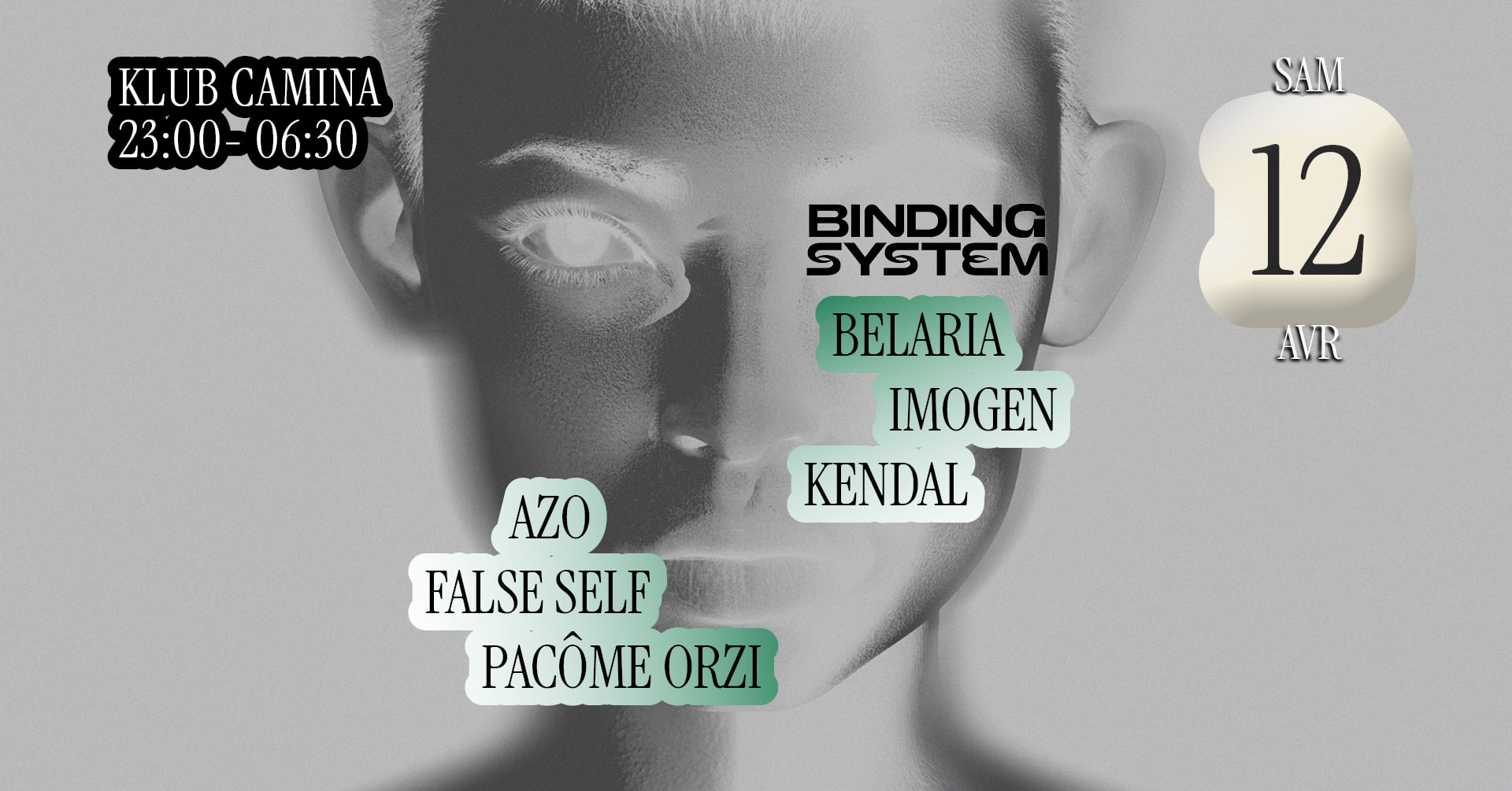 Klub Camina [Imogen, Kendal, Belaria, Azo, False Self, &+] Cover