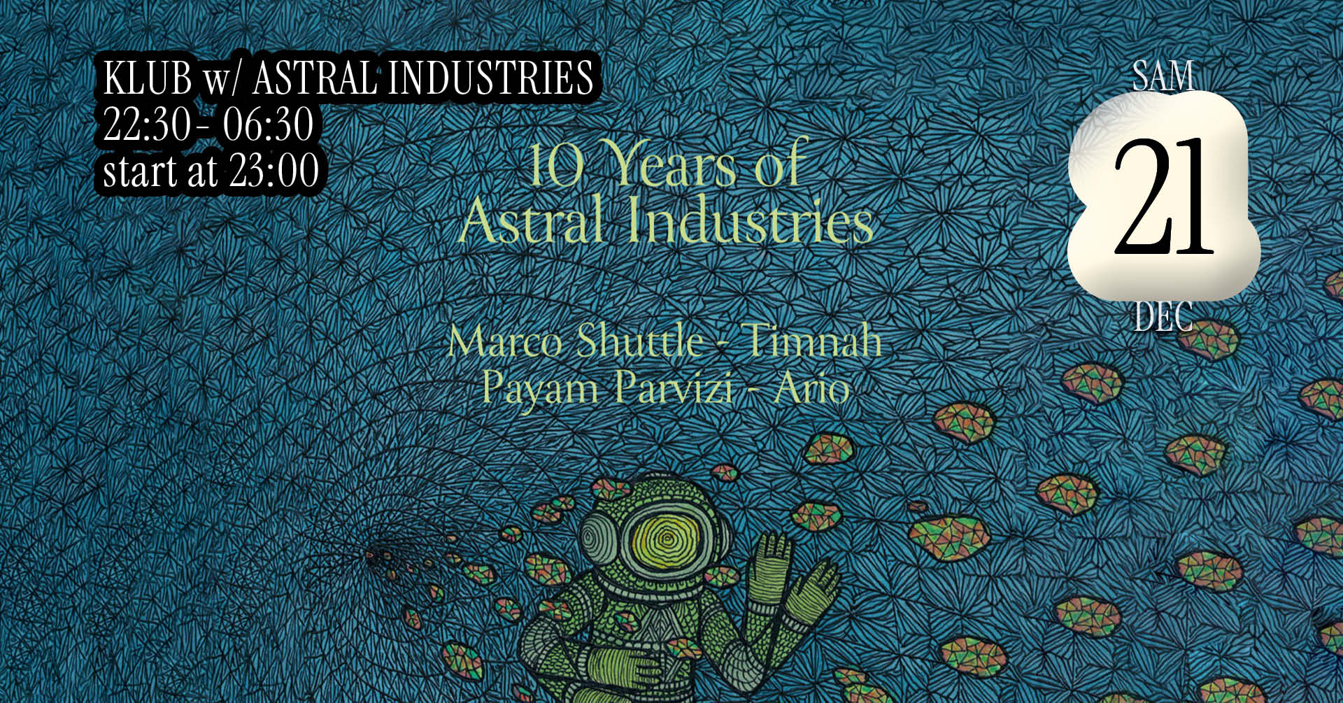Klub W/ Ai 10yrs [Ario+Marco Shuttle+P. Parvizi+Timnah] Cover