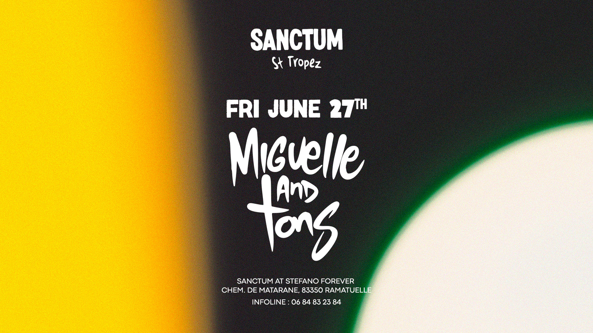 Miguelle & Tons At Sanctum St-Tropez Cover