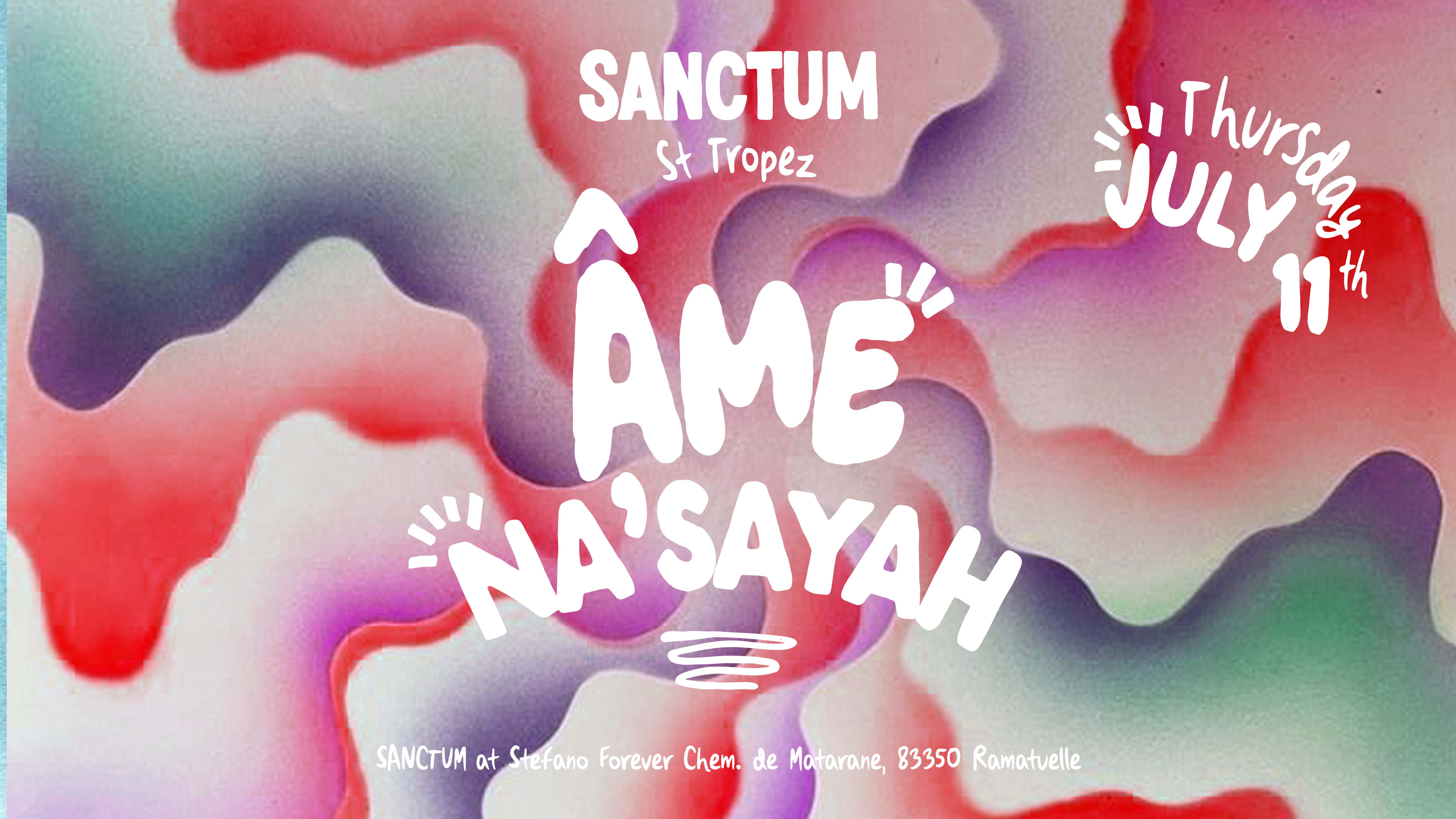 Sanctum Club: Âme, Na'sayah Cover