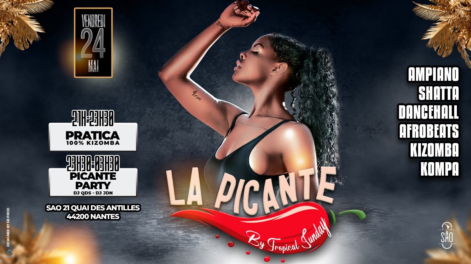 Sao - La Picanté - Ven 24.05 Cover