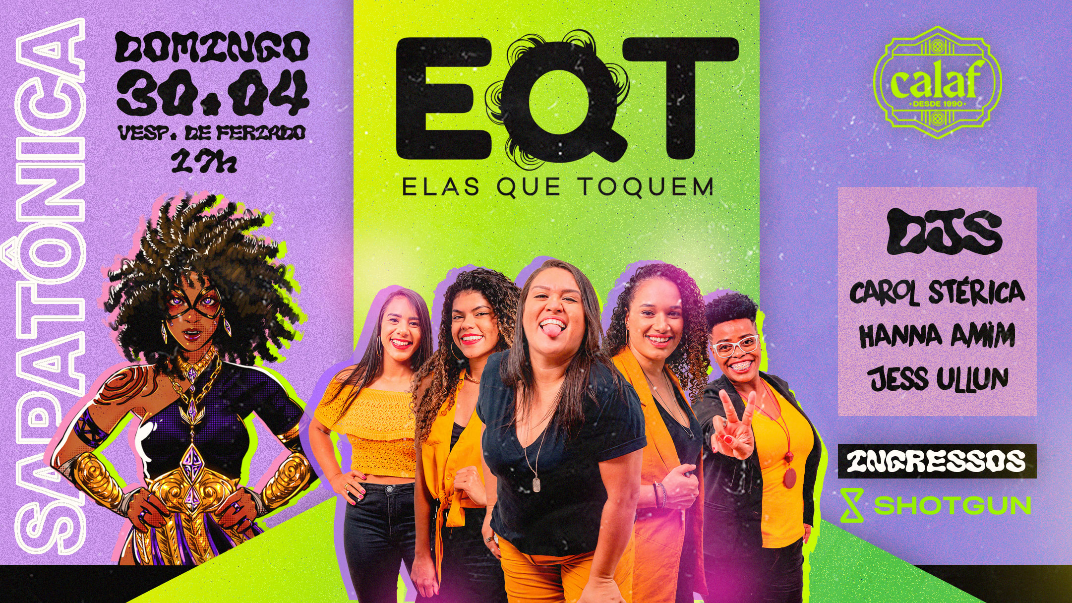 Sapatônica Ed. Samba No Calaf! Cover