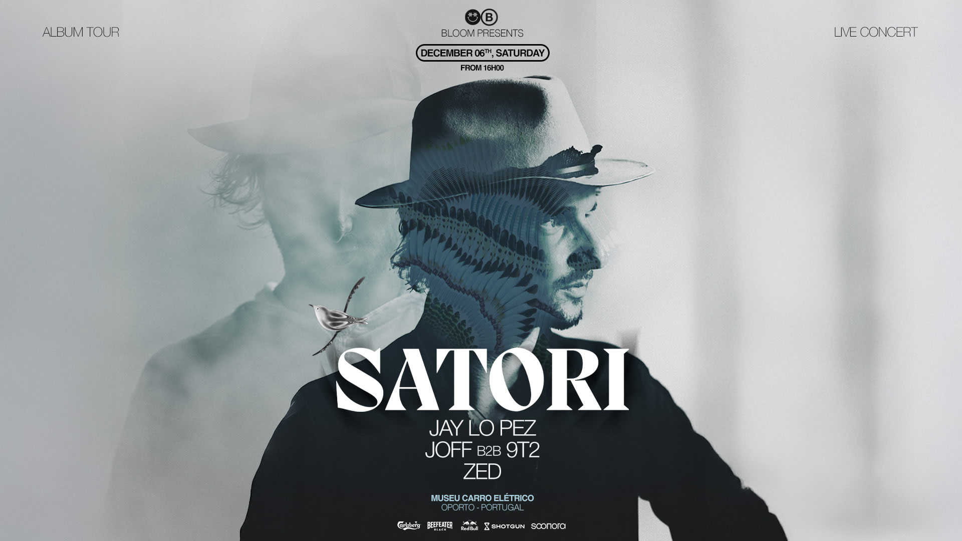 Satori - Live | Porto Cover