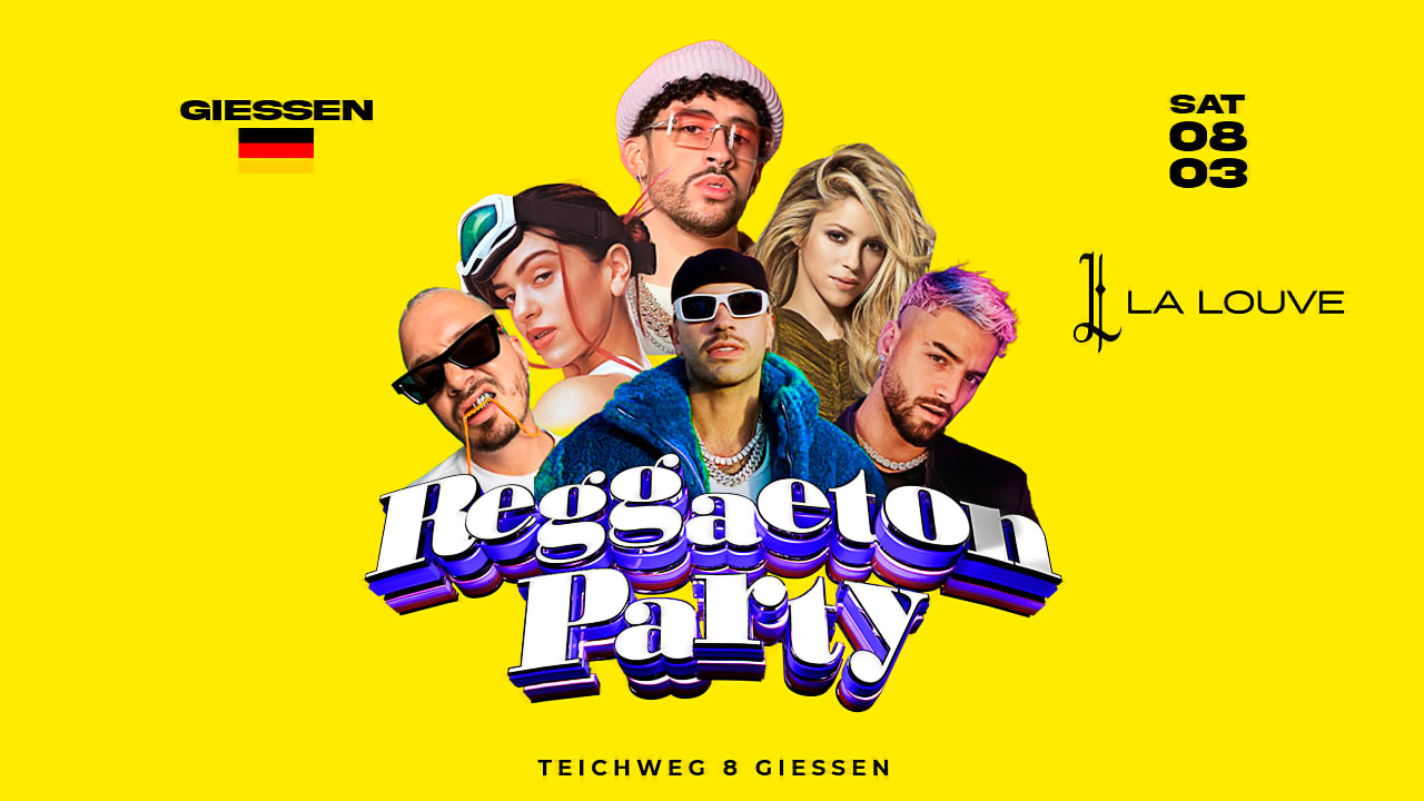 Reggaeton Party - Giessen Cover