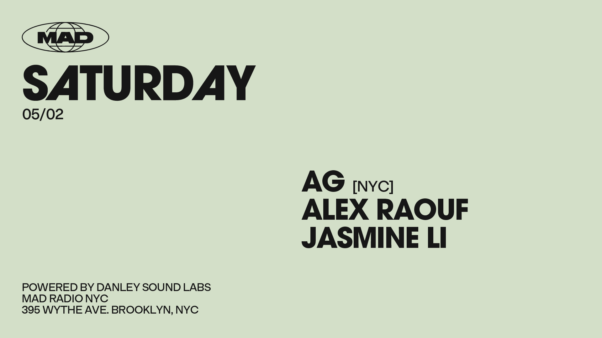 Ag [Nyc], Alex Raouf, Jasmine LI Cover