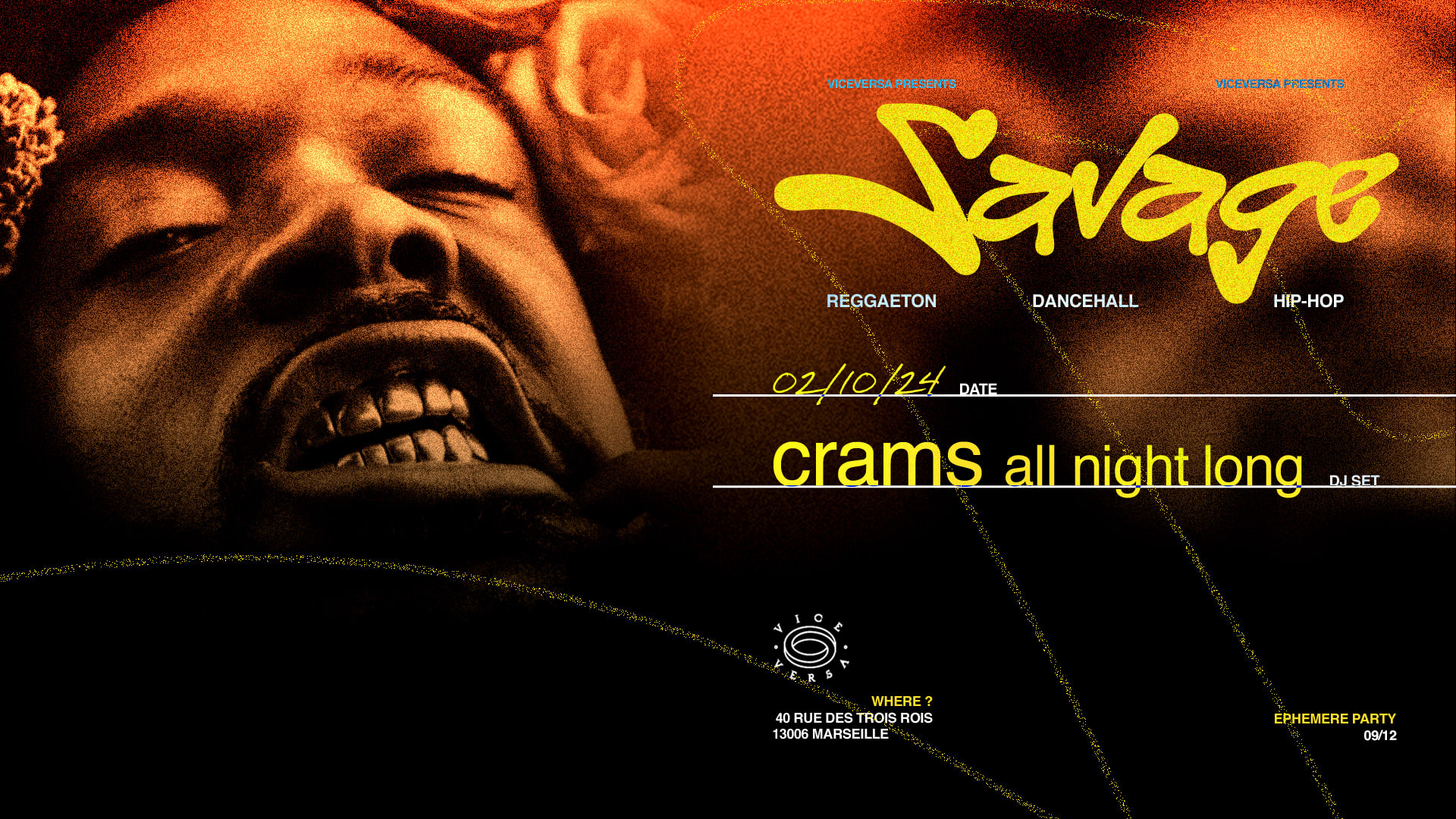 Savage : Crams (All Night Long) Cover