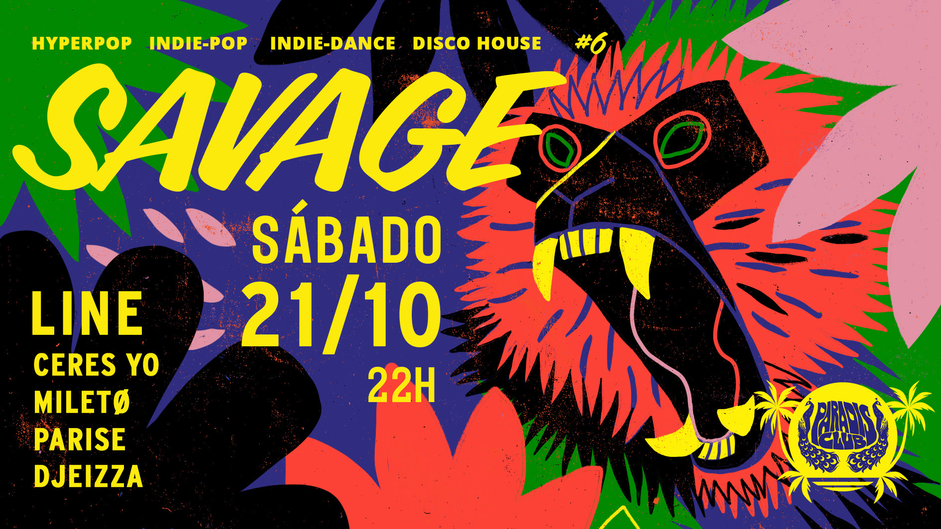 Savage | Paradis Club Cover