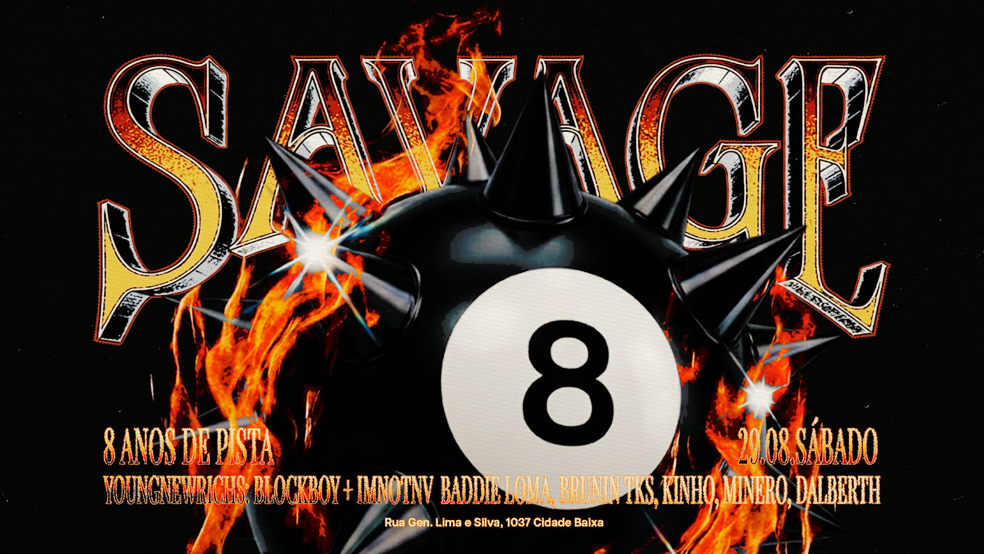 Savage || 8 Anos Na Pista || 29.08 Cover