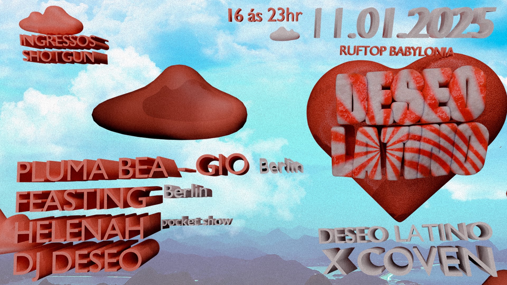 Deseo Latino Nas Alturas Cover