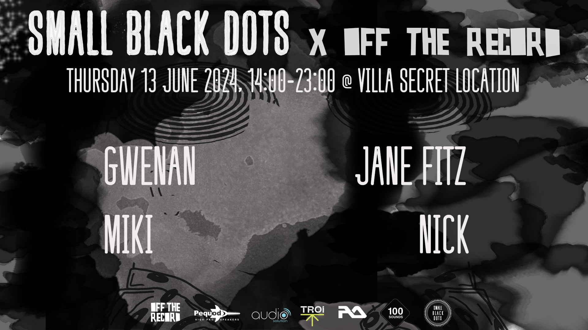 Small Black Dots X Off The Record Cover