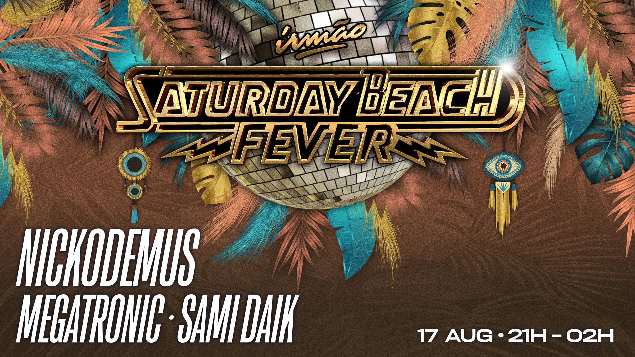 Saturday Beach Fever - 17/08 Cover